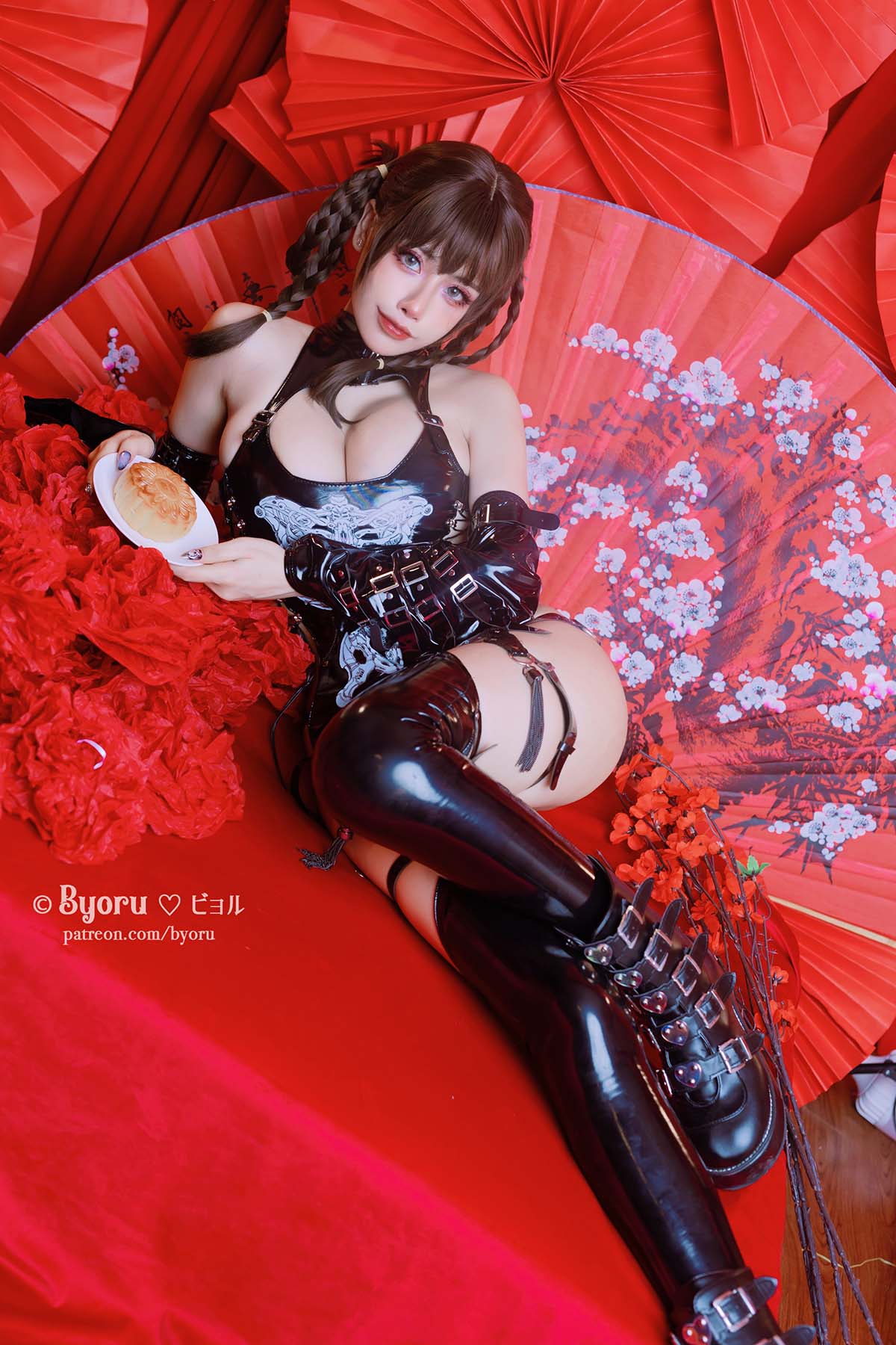 日本性感萝莉Byoru – Leifang Mooncake Cosplay-第1张