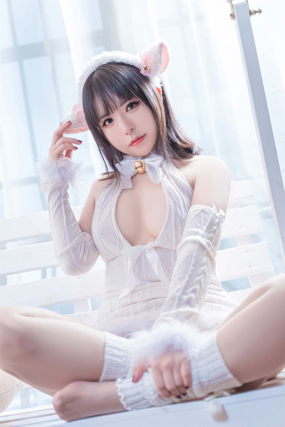虎森森 – 小羊奶昔 Cosplay-第1张