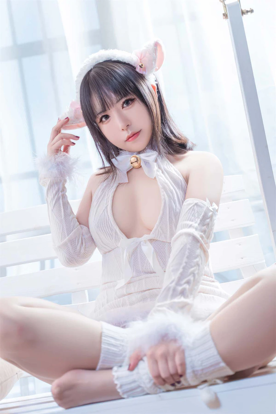 虎森森 – 小羊奶昔 Cosplay-第1张