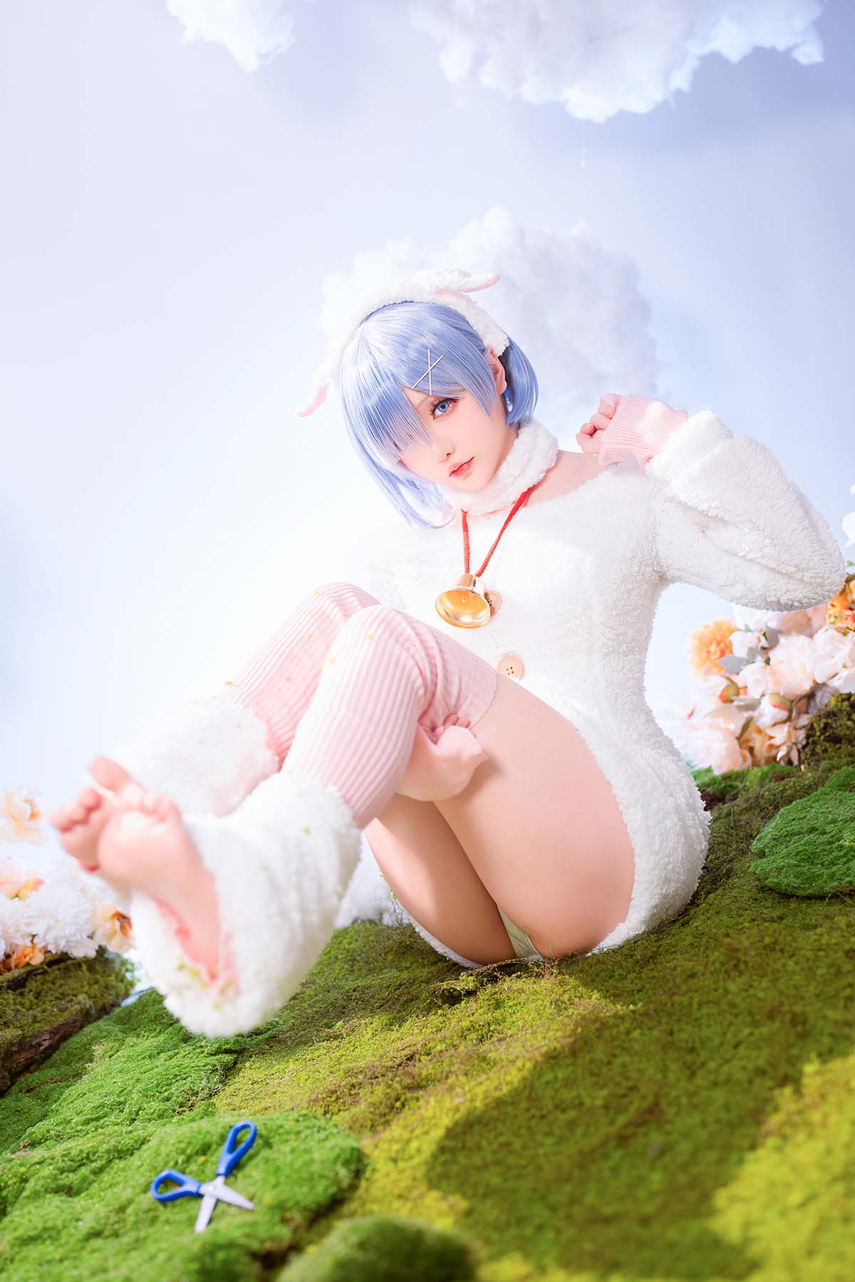 星之迟迟 – 蕾姆绵羊 Cosplay-第1张
