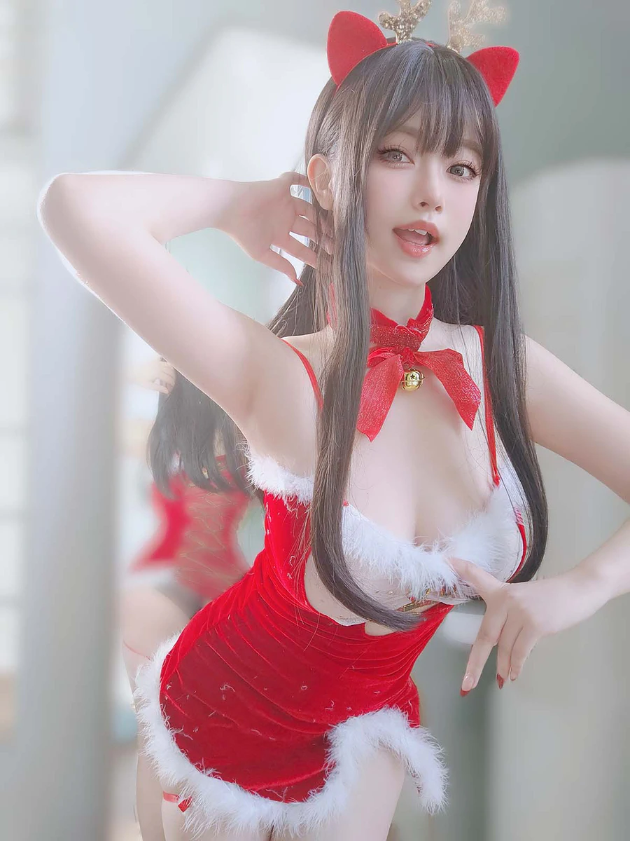 女主K – 圣诞麋鹿 Cosplay-第1张