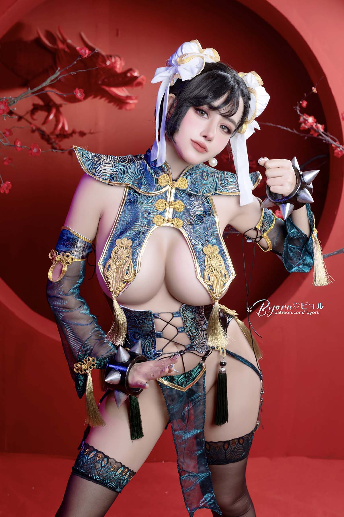 日本性感萝莉Byoru – Chunli Cosplay-第1张