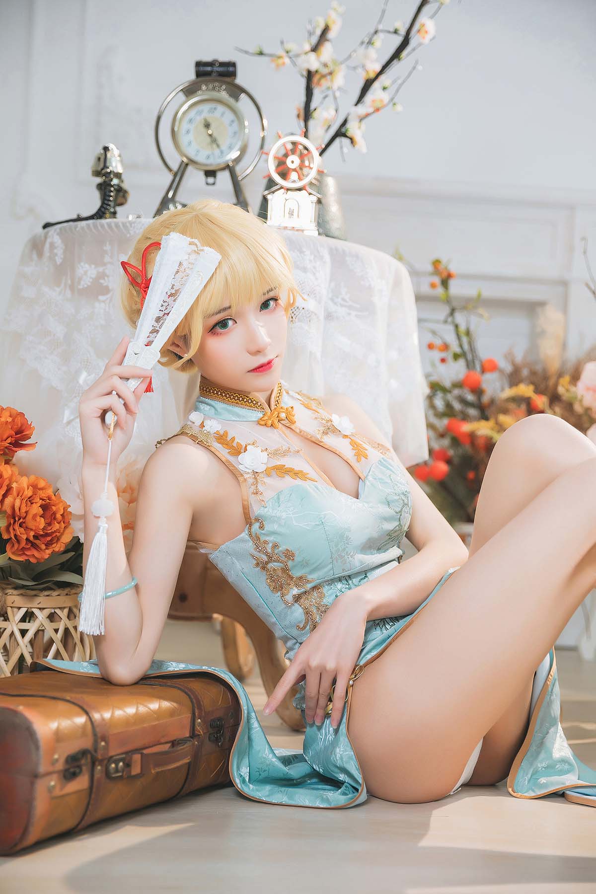 Tomoyo酱 – G36旗袍 Cosplay-第1张