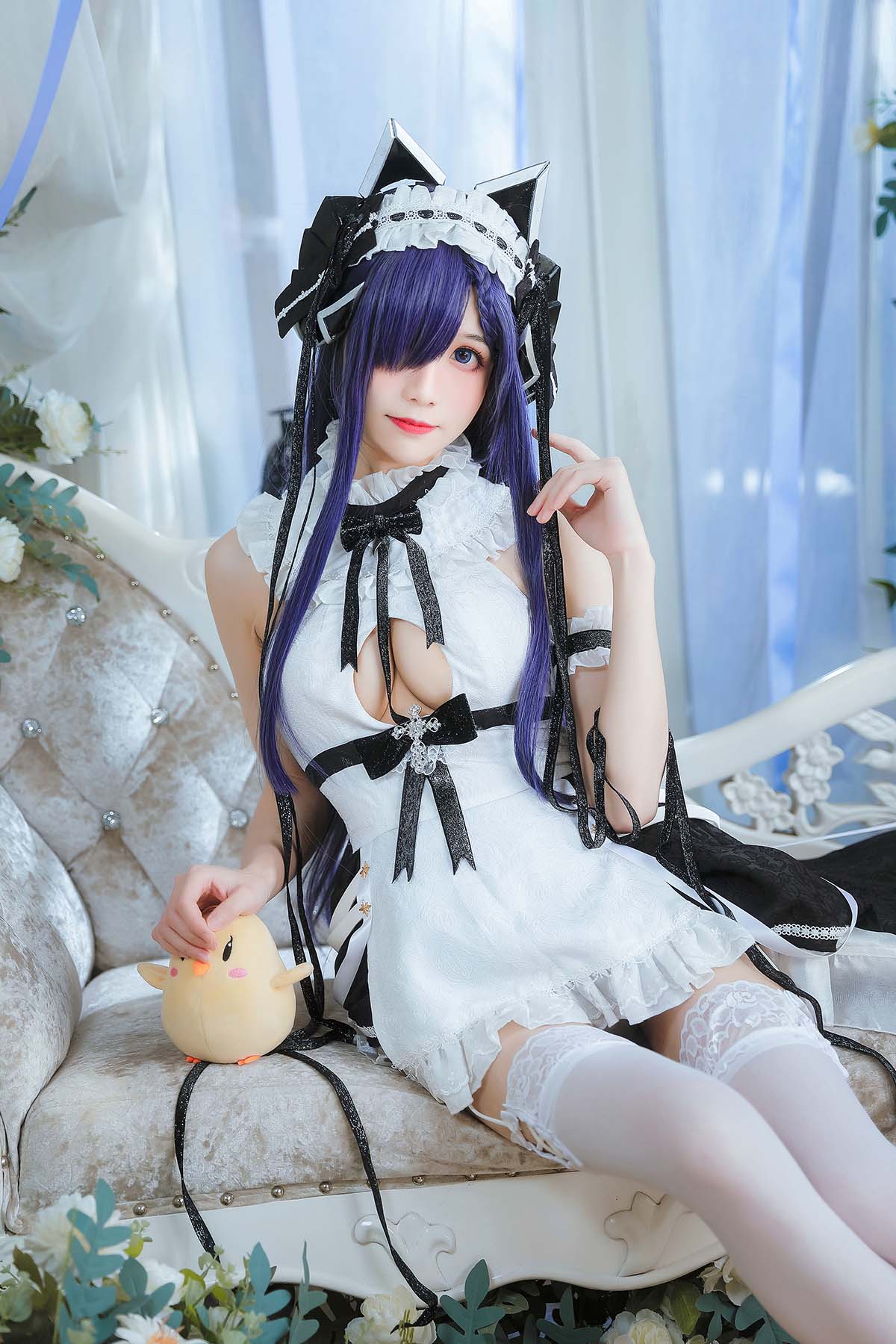 Tomoyo酱 – 碧蓝 奥古斯特女仆 Cosplay-第1张