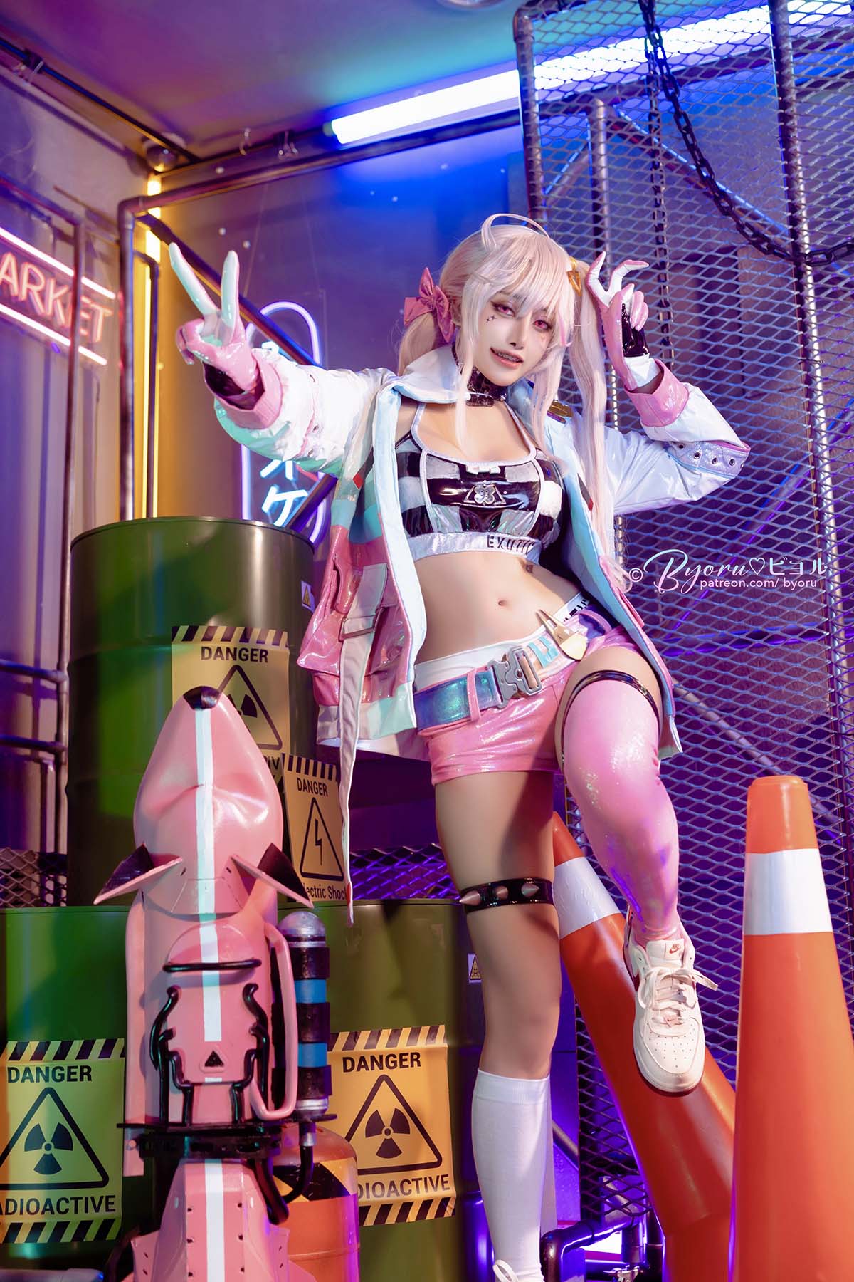 日本性感萝莉Byoru – Jackal (NIKKE) Cosplay-第1张