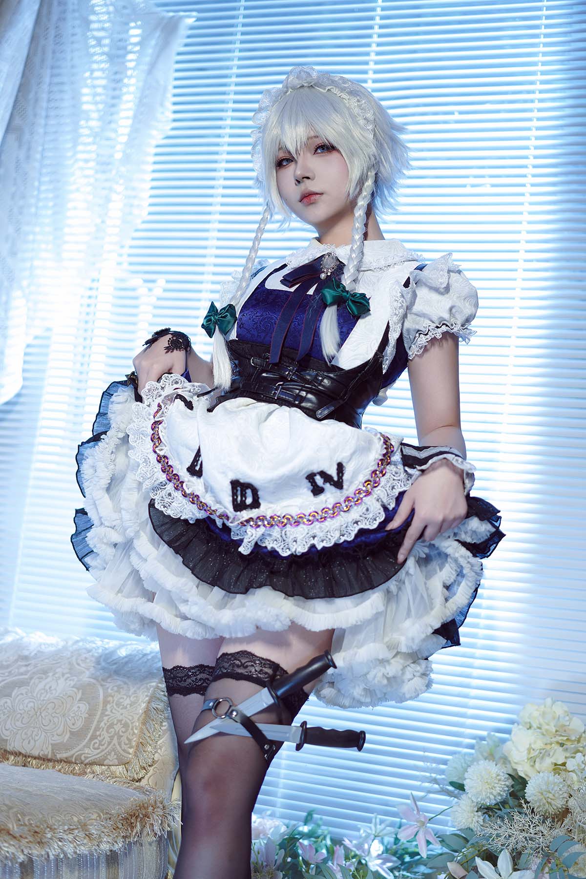 yuuhui玉汇 – 十六夜咲夜 Cosplay-第1张