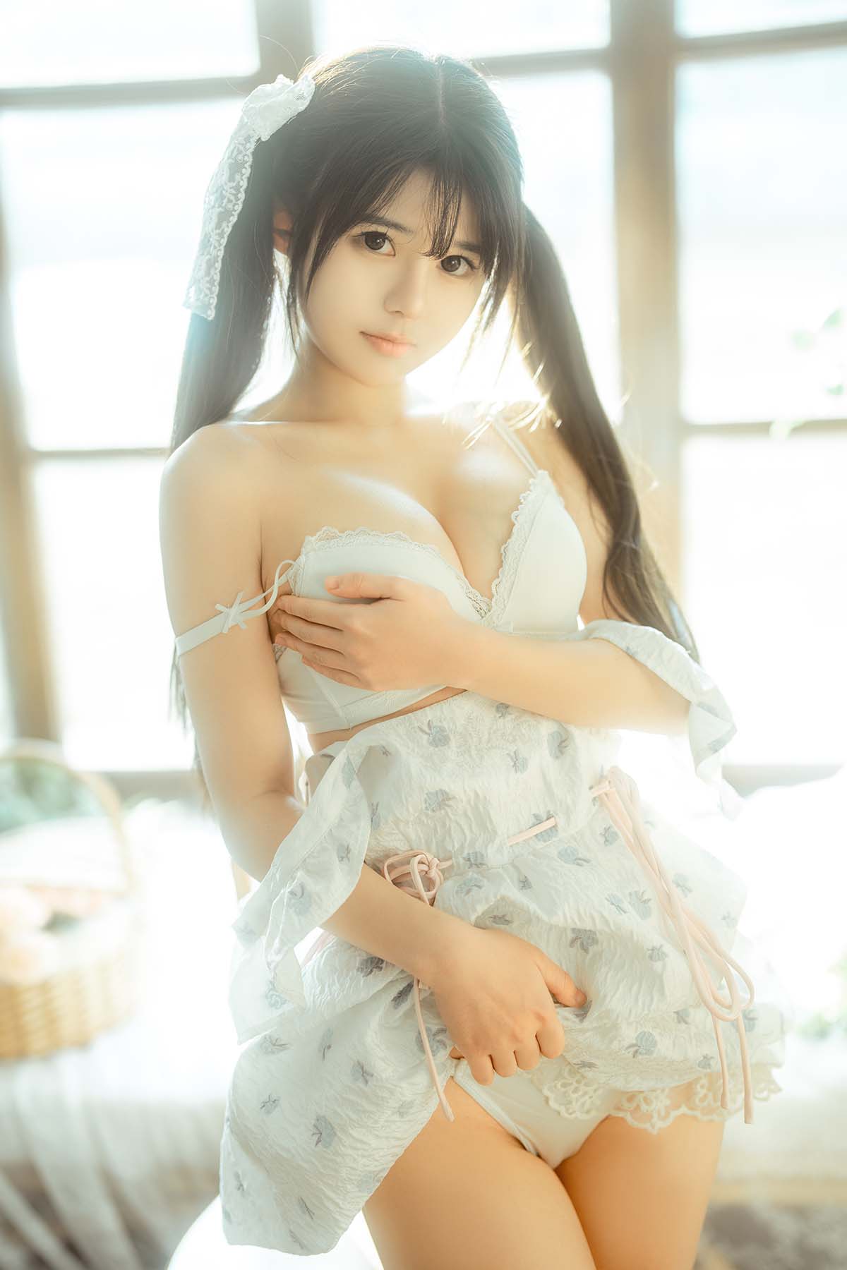 rua阮阮 – 花房 小裙子 Cosplay-第1张