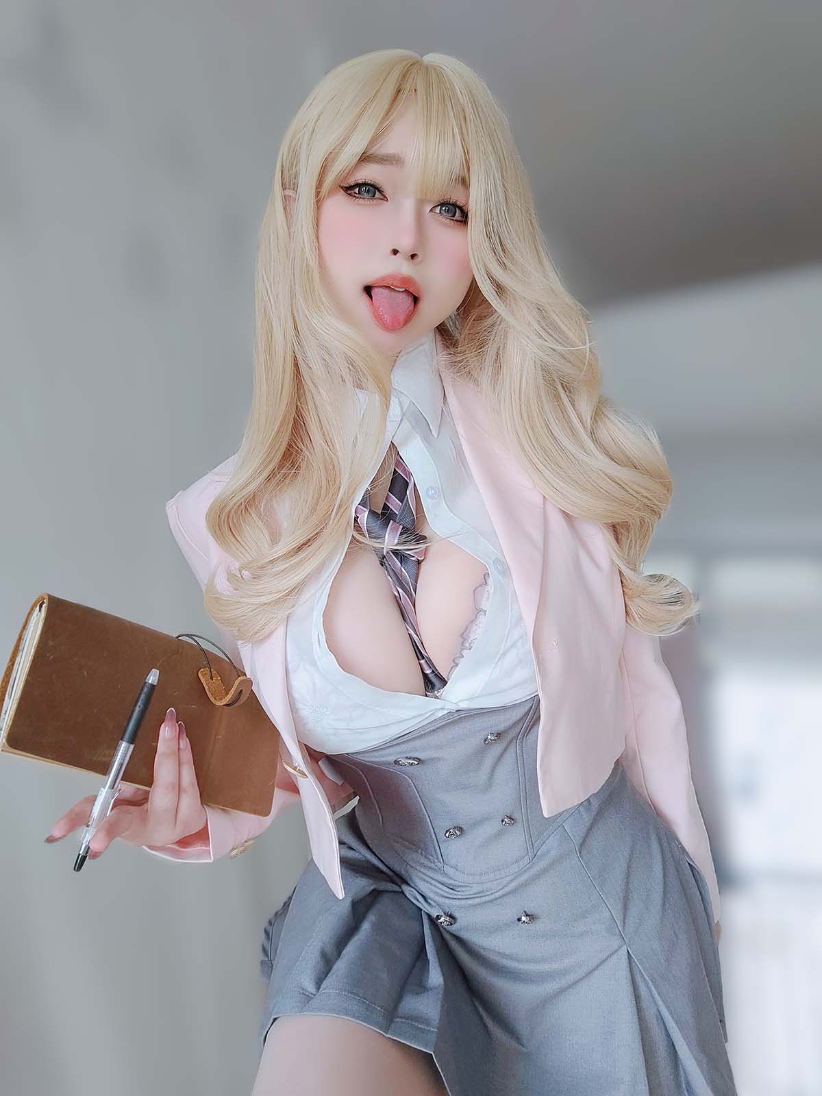 女主K – 催眠傲娇的前辈 Cosplay-第1张