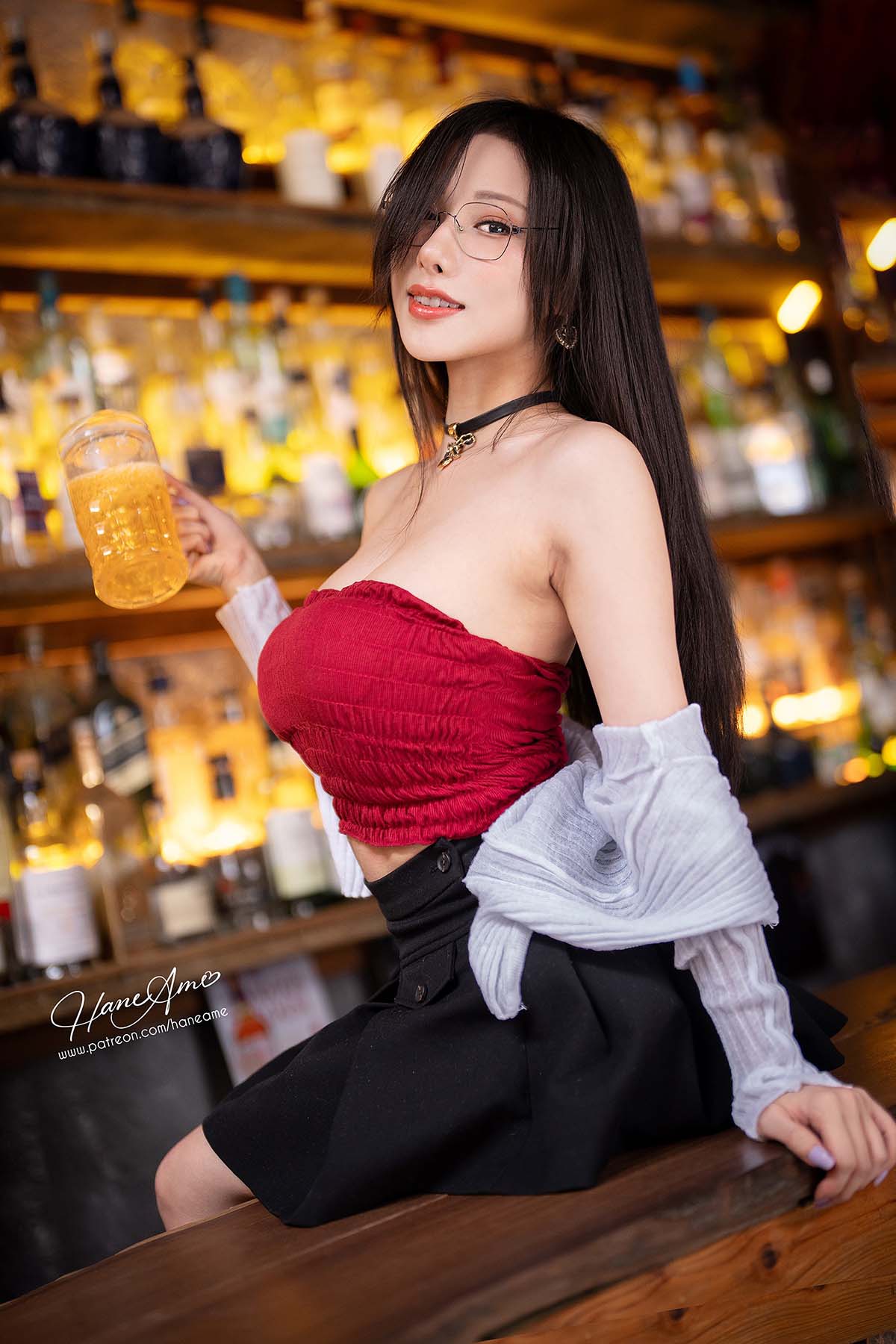 Hane Ame 雨波写真 – Glasses Girlfriend 眼鏡女友 Cosplay-第1张