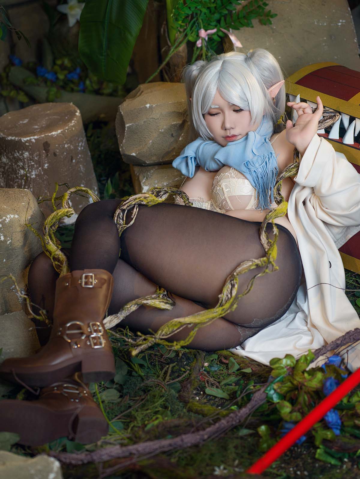 麻花麻花酱 – 芙丽莲 Cosplay-第1张