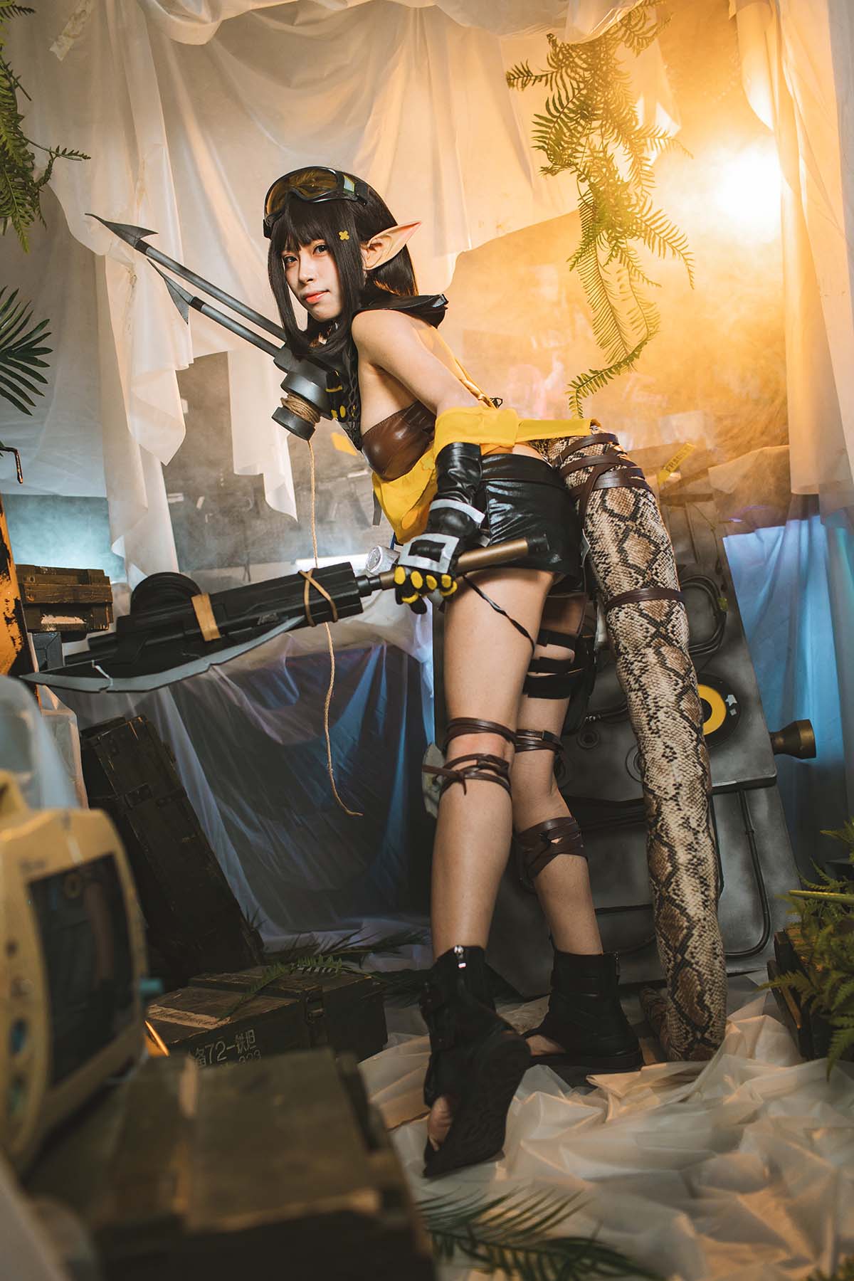 三無人型 – 森蚺精一 Cosplay-第1张