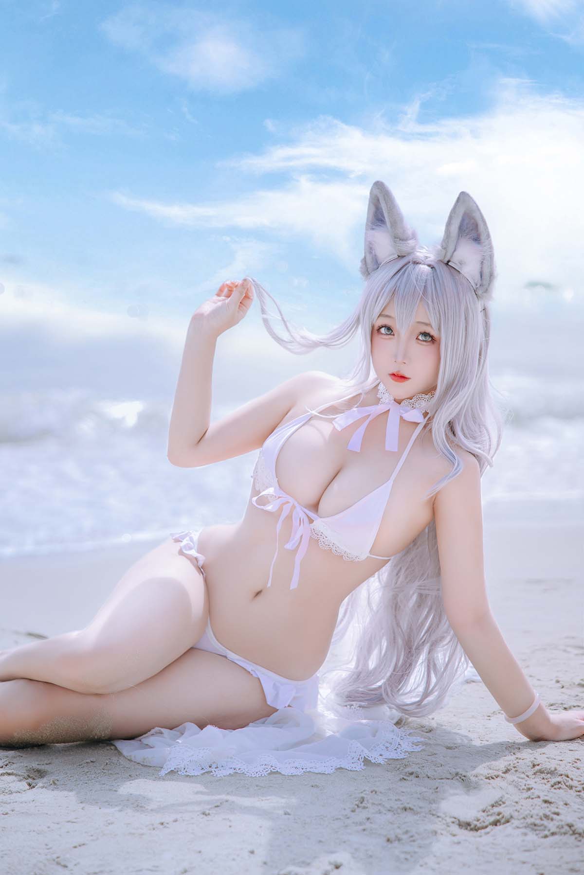 日奈娇 – 信浓泳装 Cosplay-第1张