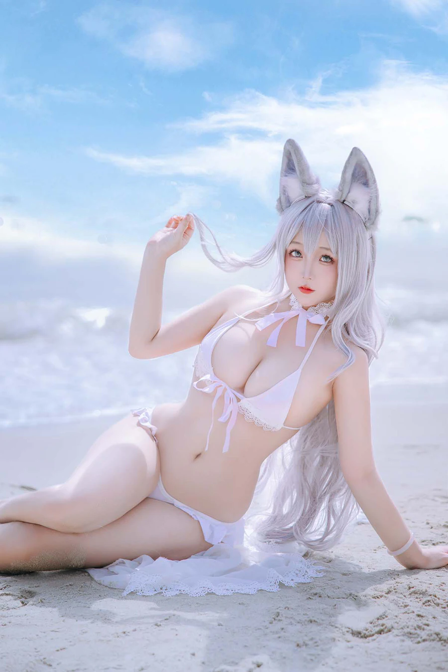 日奈娇 – 信浓泳装 Cosplay-第1张