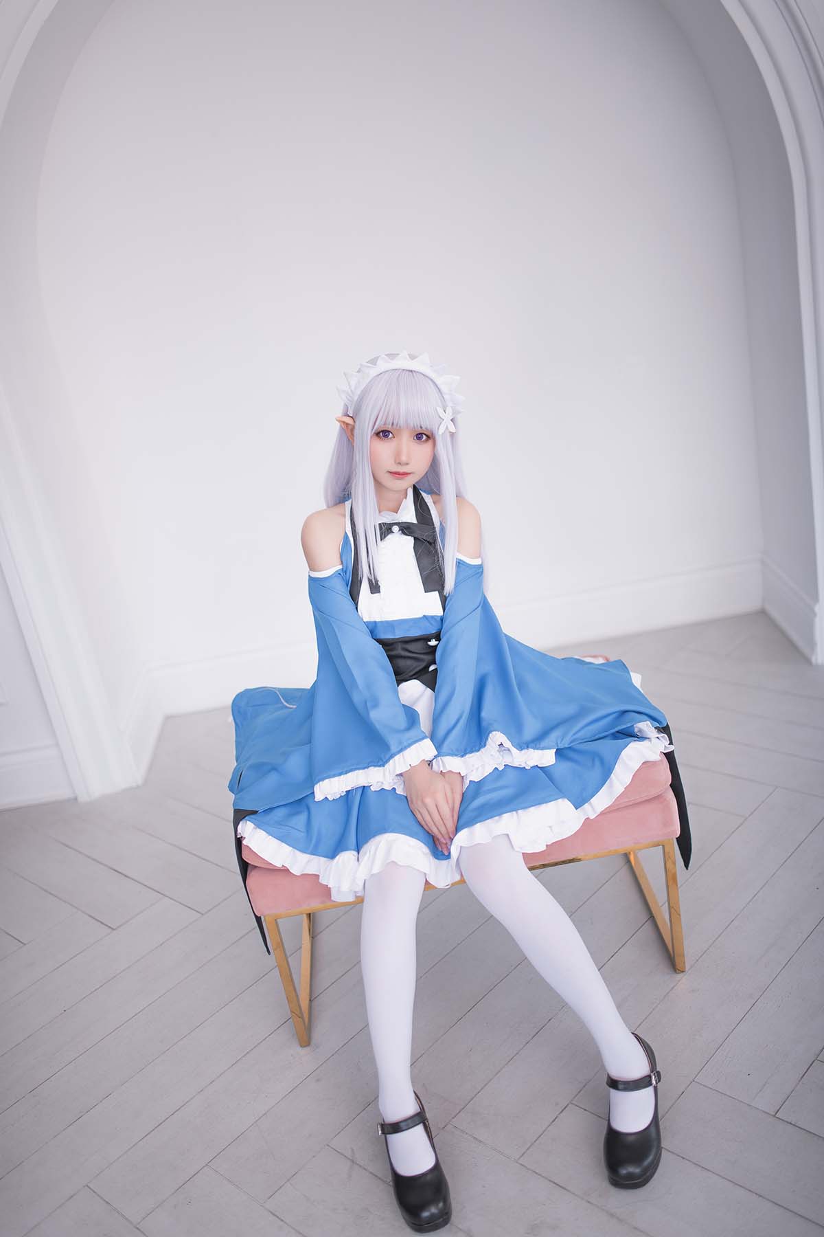 小木曾AYA – Re0爱蜜莉雅 罗森女仆 Cosplay-第1张