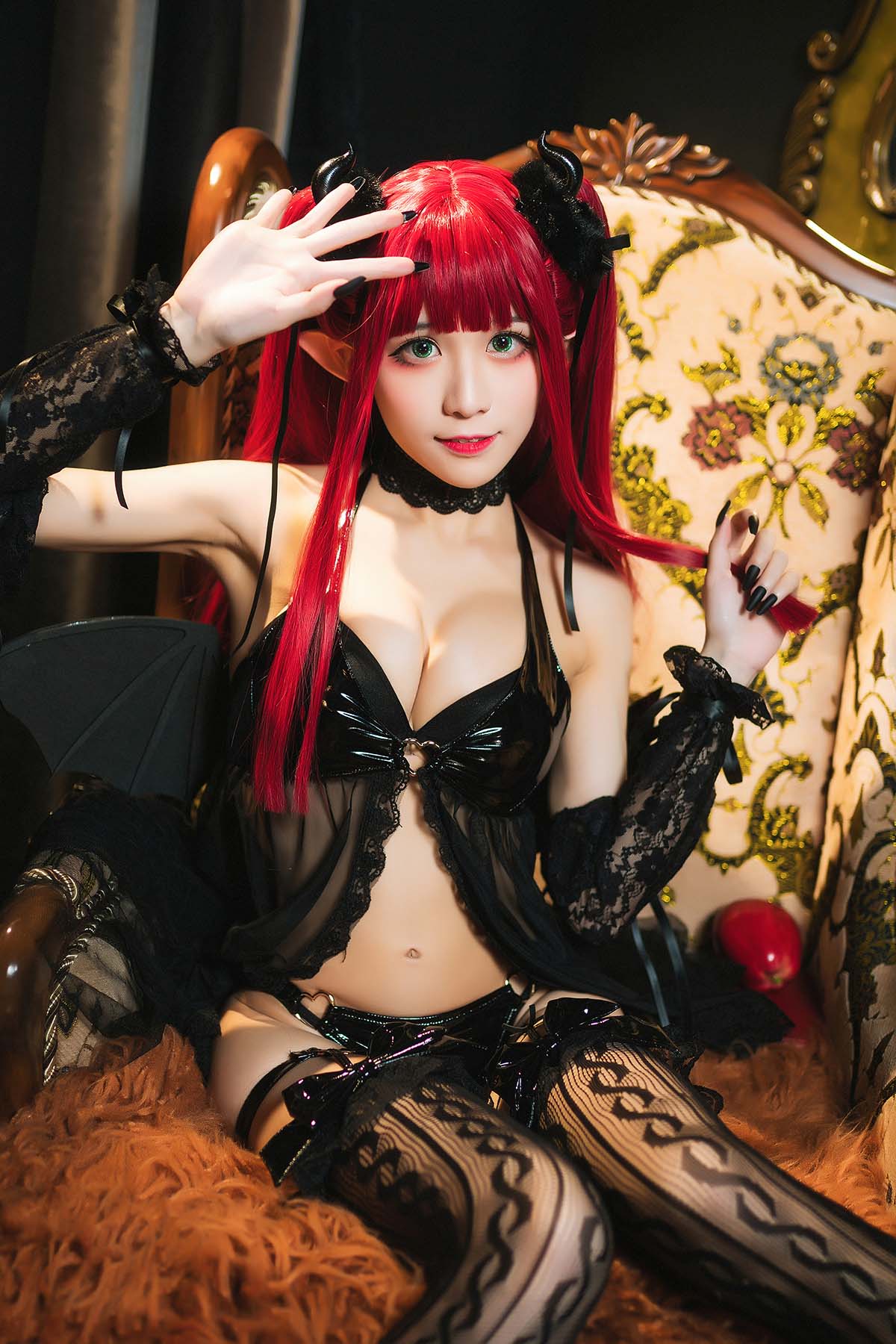 Tomoyo酱 – 更衣人偶 利兹恶魔 Cosplay-第2张
