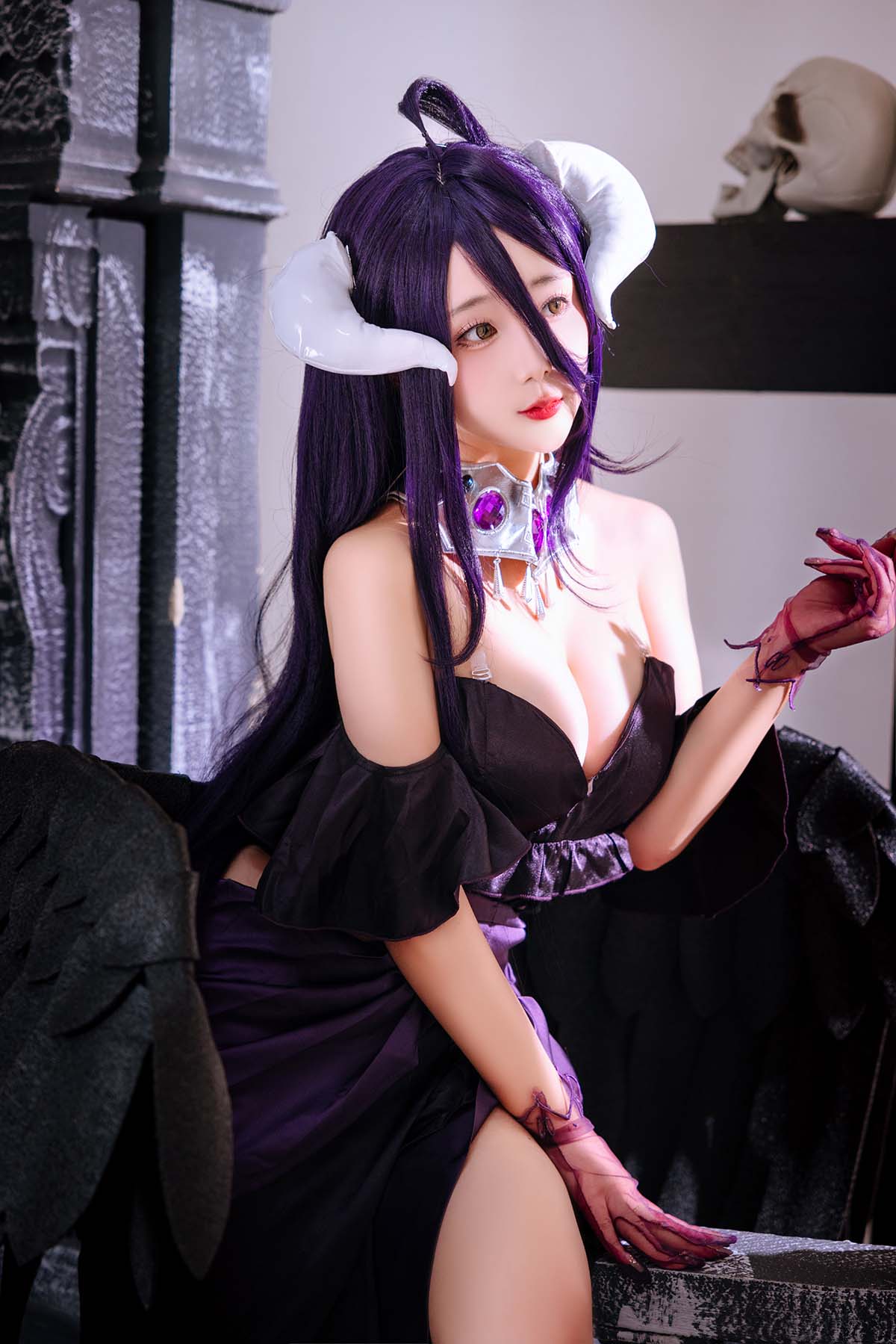 日奈娇 – 雅儿贝德礼服 钻石 Cosplay-第1张