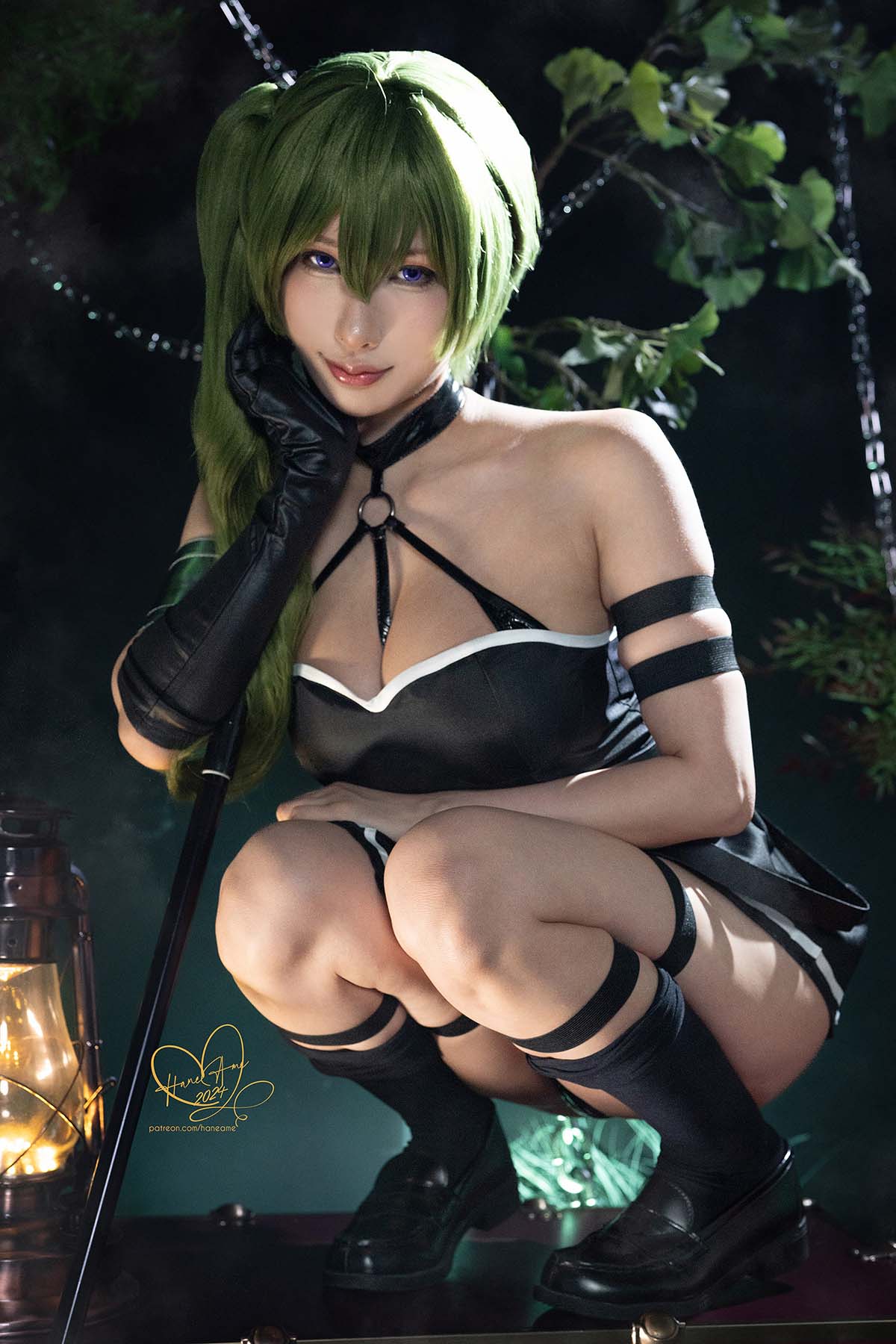 Hane Ame 雨波写真 – ユーベル (葬送のフリーレン) Cosplay-第1张
