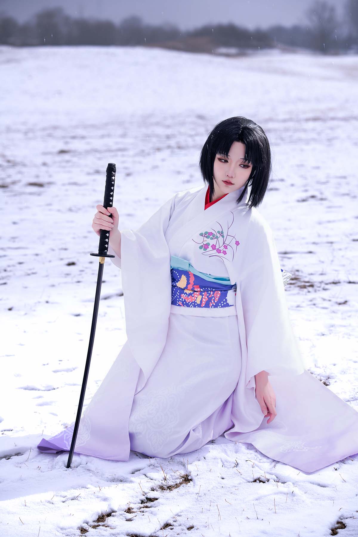 星之迟迟 – 空之境界 两仪式 Cosplay-第1张