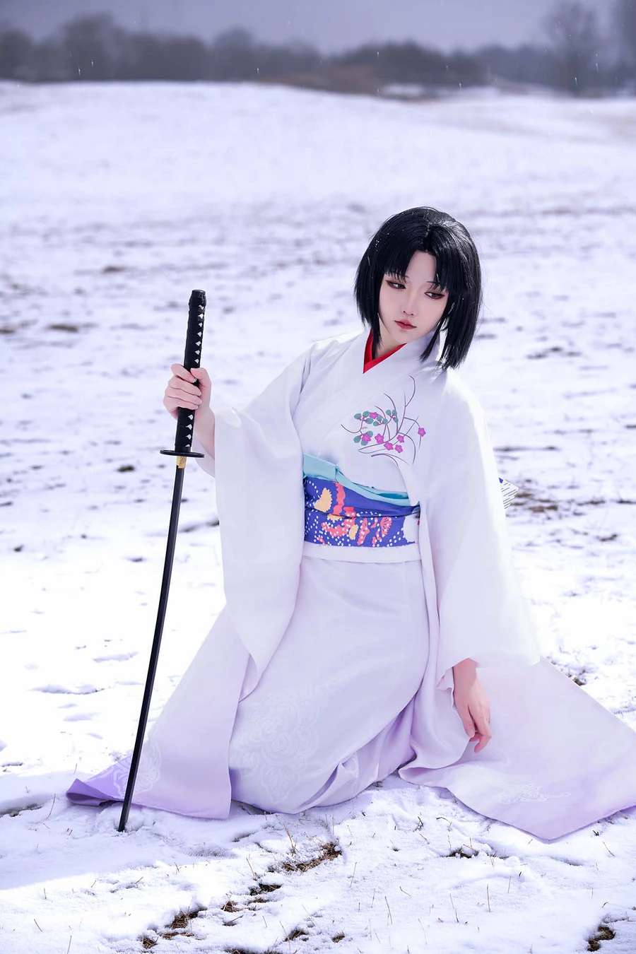 星之迟迟 – 空之境界 两仪式 Cosplay-第1张