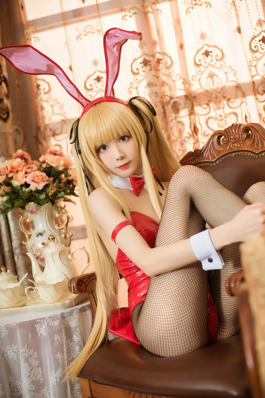 Tomoyo酱 – 英梨梨兔女郎 Cosplay-第1张