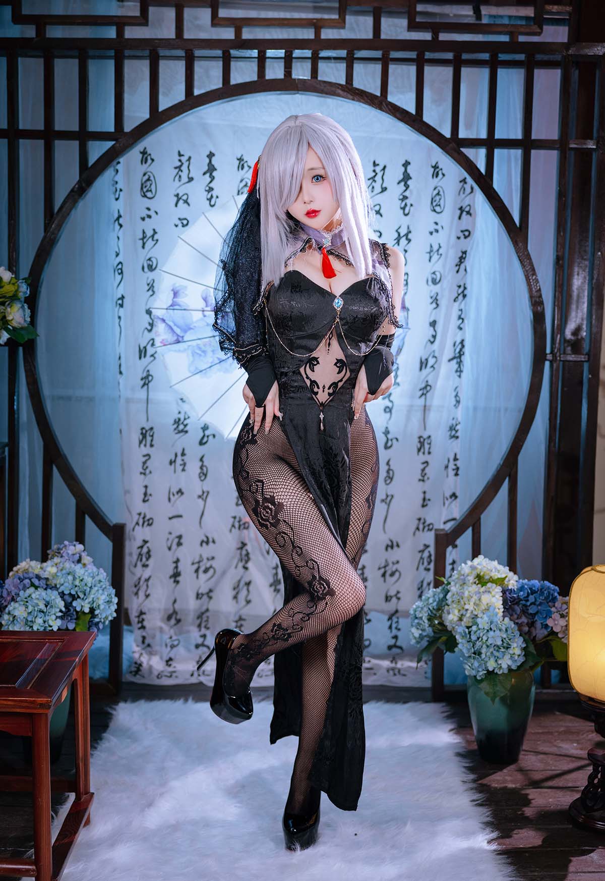 日奈娇 – 原神 申鹤 Cosplay-第1张
