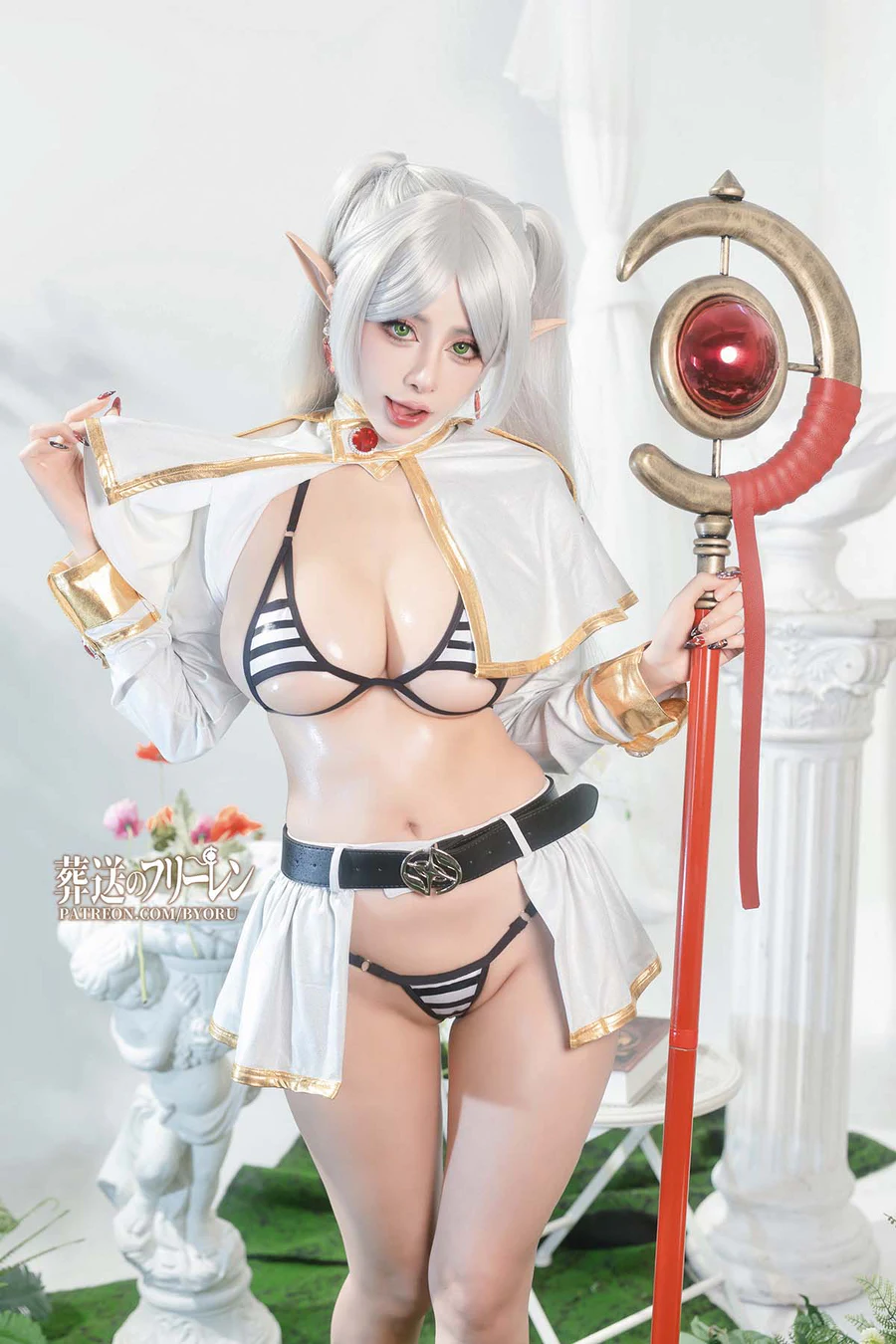 日本性感萝莉Byoru – Frieren Cosplay-第1张