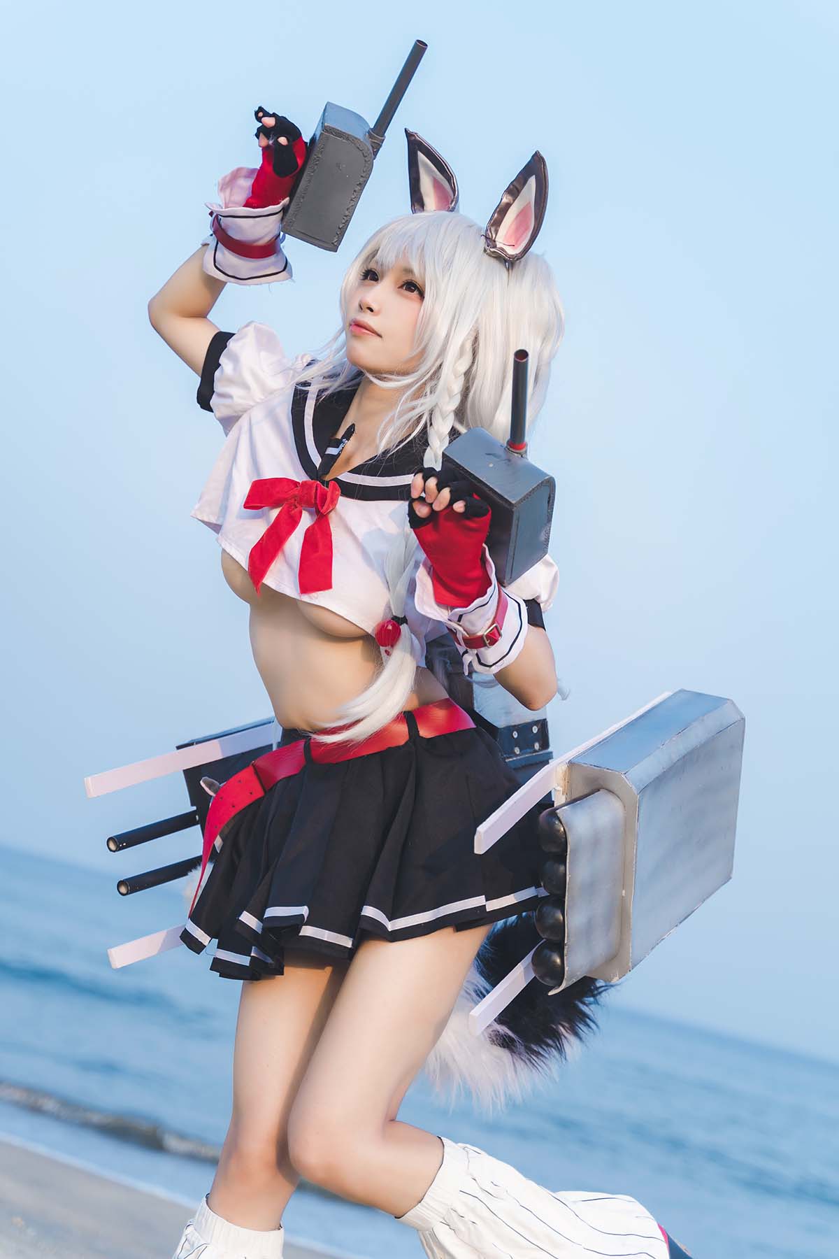三無人型 – 碧蓝航线 夕立 Cosplay-第1张