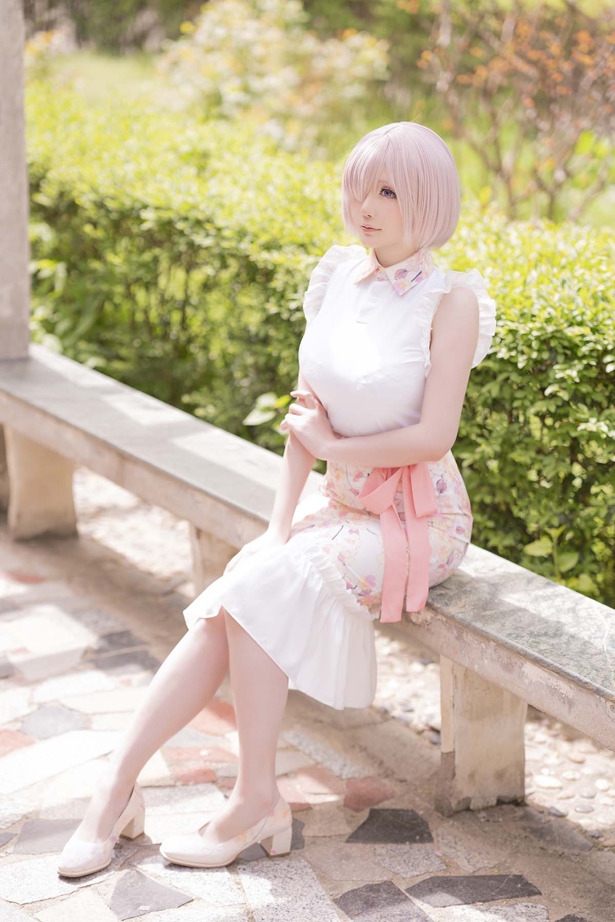 星之迟迟 – Fgo-玛修 Cosplay-第1张