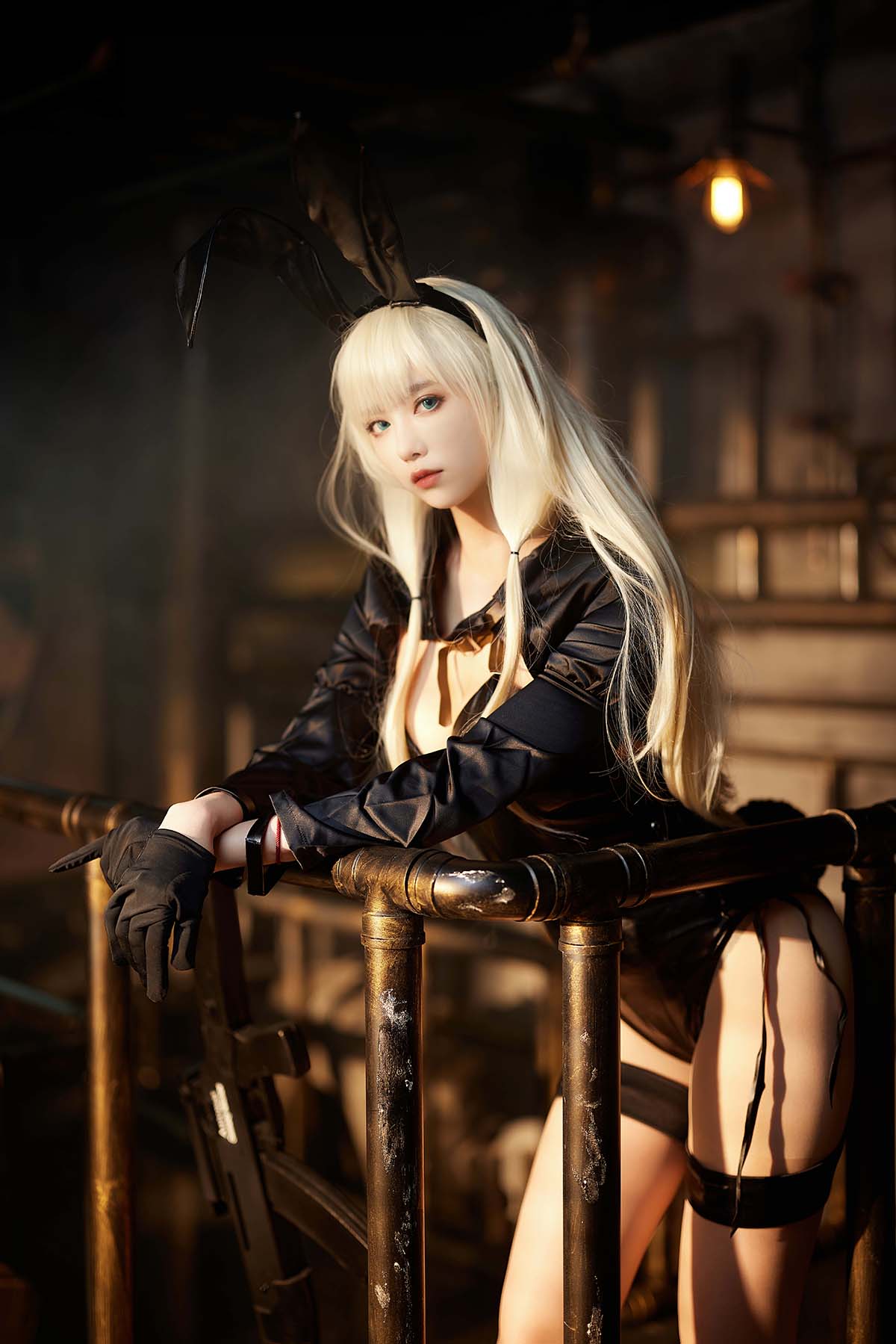 Shika小鹿鹿 – 少女前线 AN94兔女郎 Cosplay-第1张