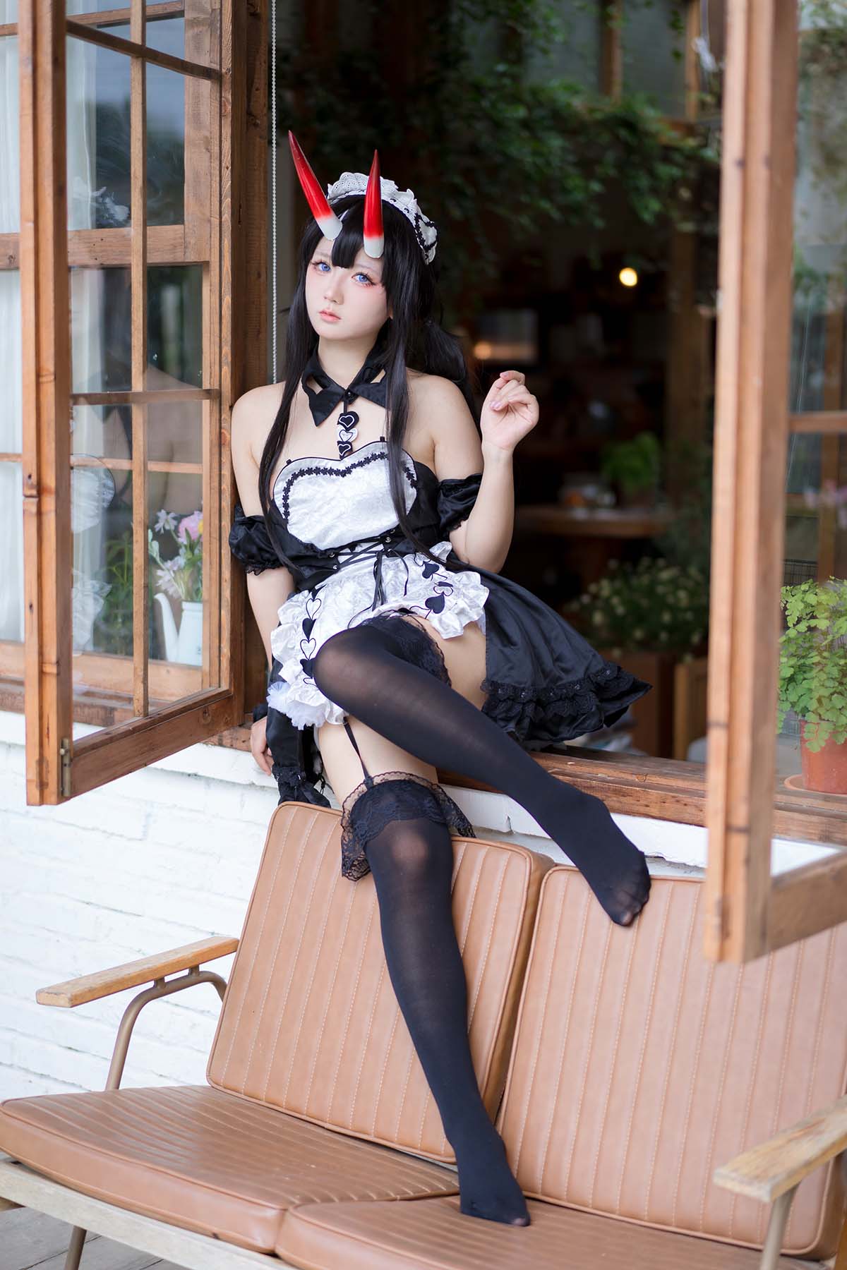 喜欢爱理吗 – 能代女仆 Cosplay-第1张