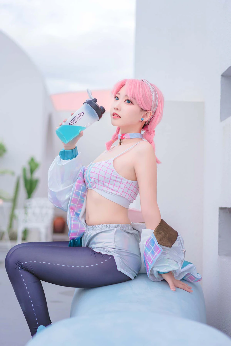 宫本桜 – 蓝毒 Cosplay-第1张