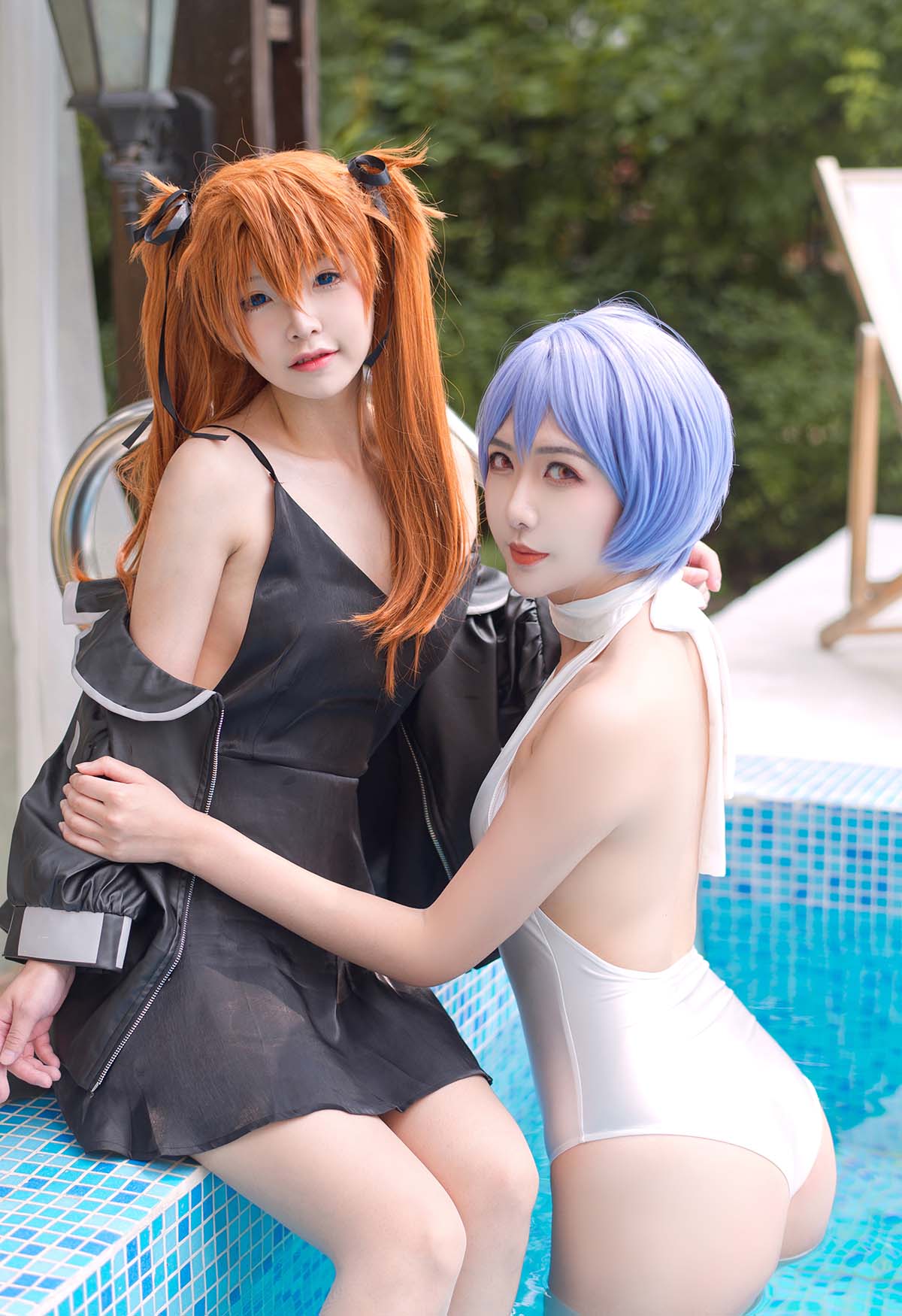 源纱希喵喵喵 – 狸猫 凌波丽COS Cosplay-第1张