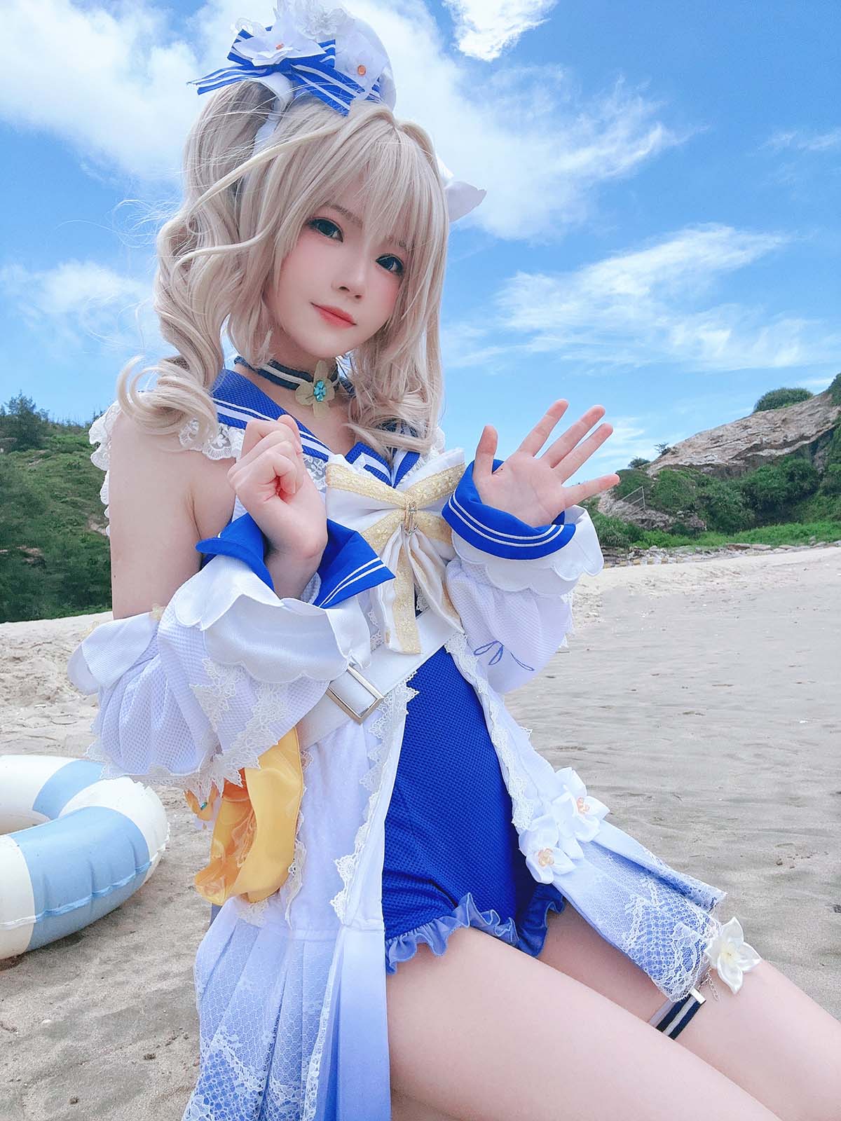 桜桃喵 – 芭芭拉 Cosplay-第1张