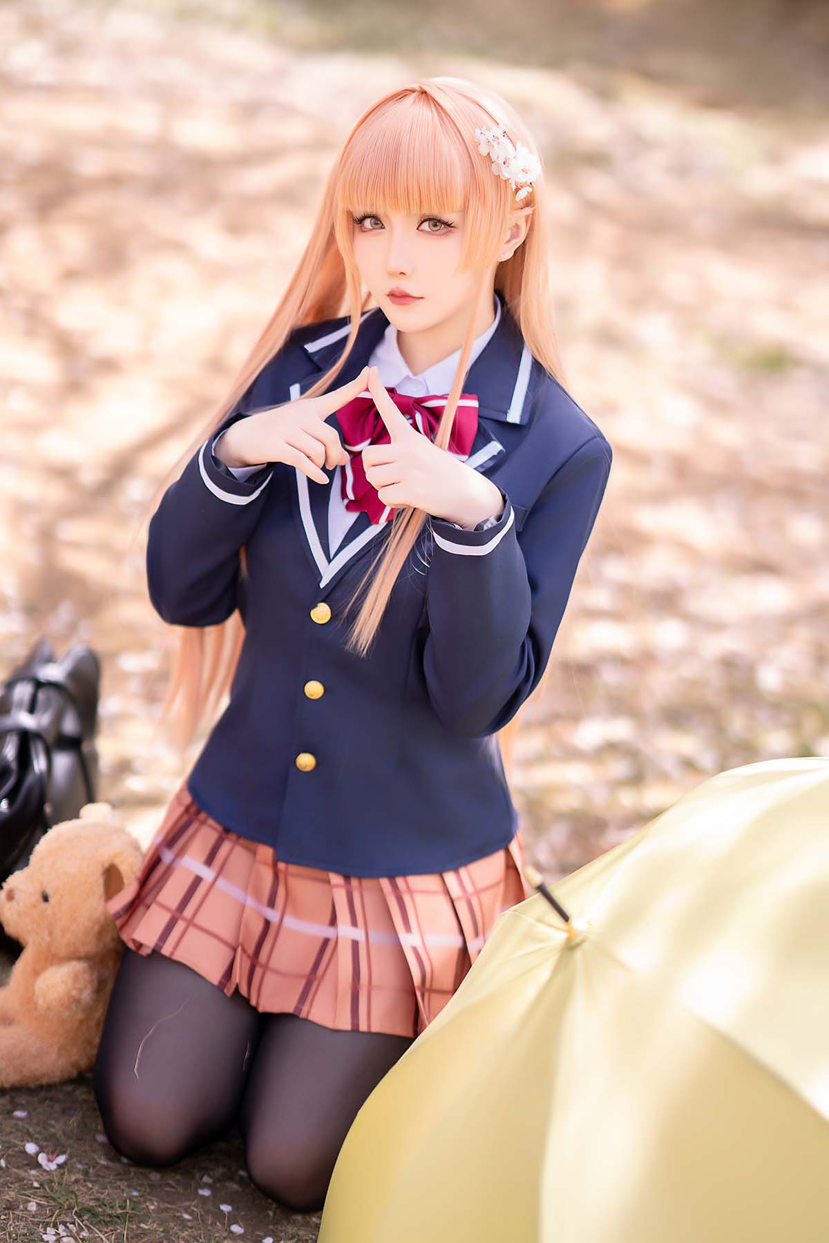 星之迟迟 – 邻家的天使同学 Cosplay-第1张