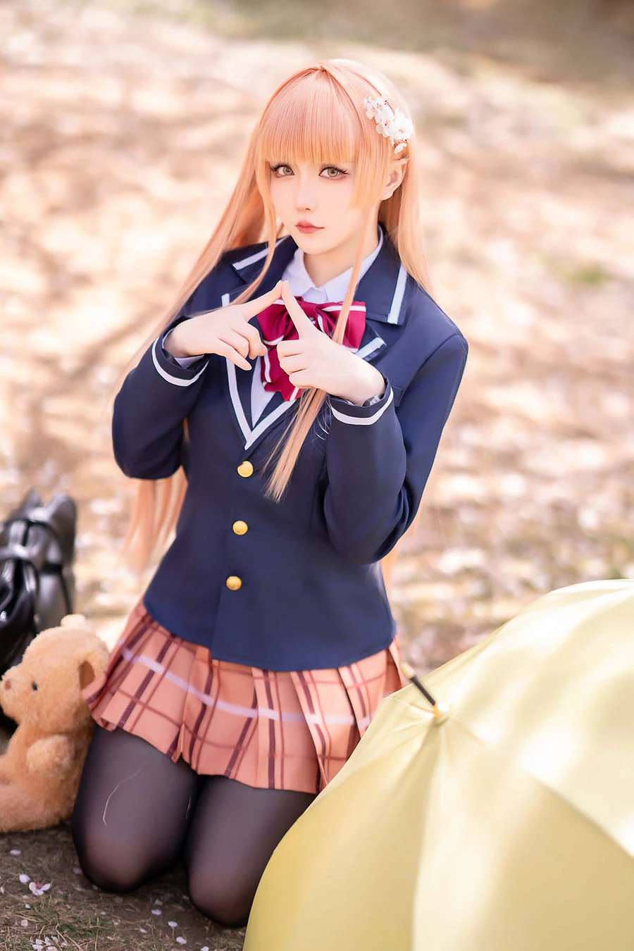 星之迟迟 – 邻家的天使同学 Cosplay-第1张