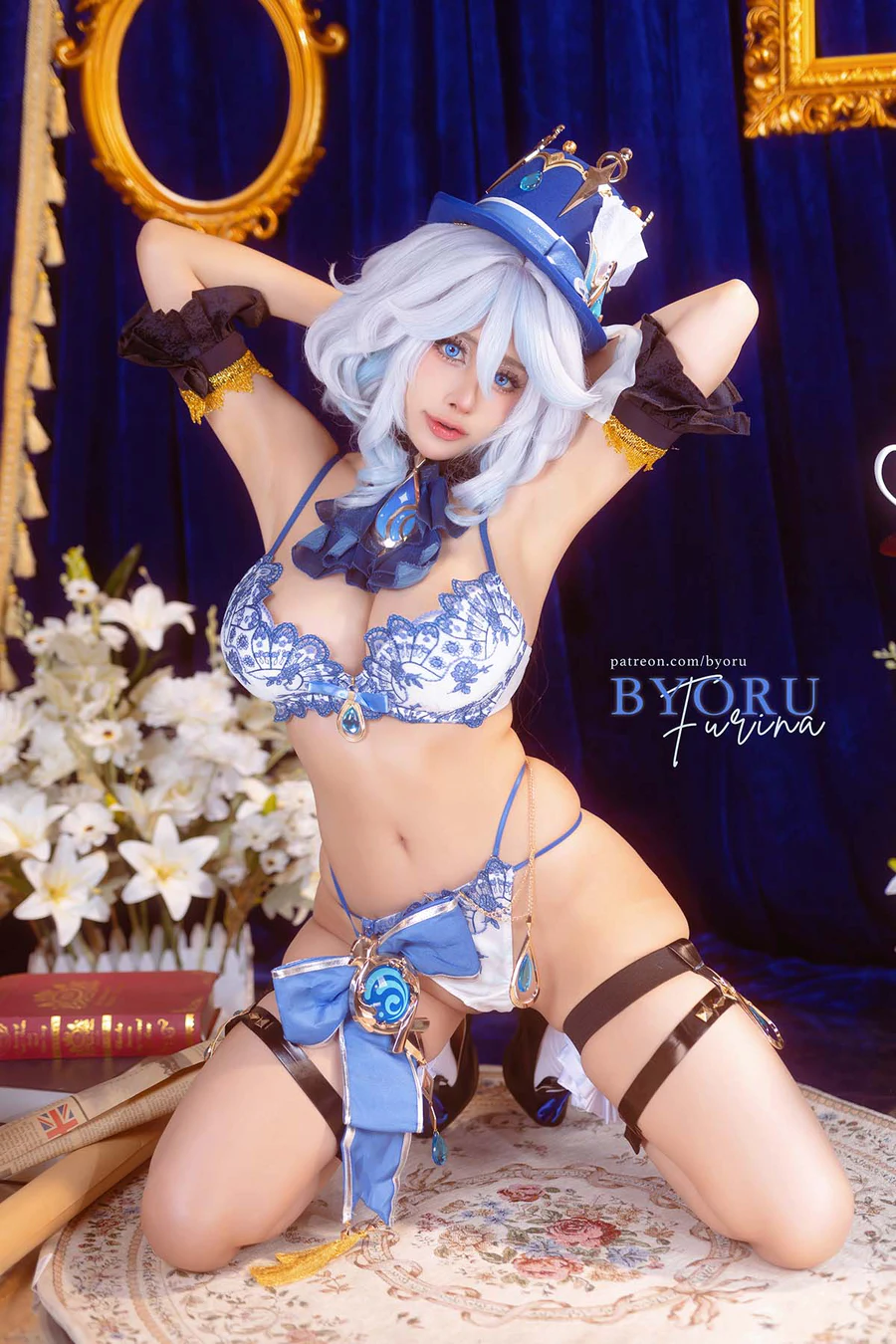 日本性感萝莉Byoru – Furina & Honkai Star Rail Cosplay-第1张