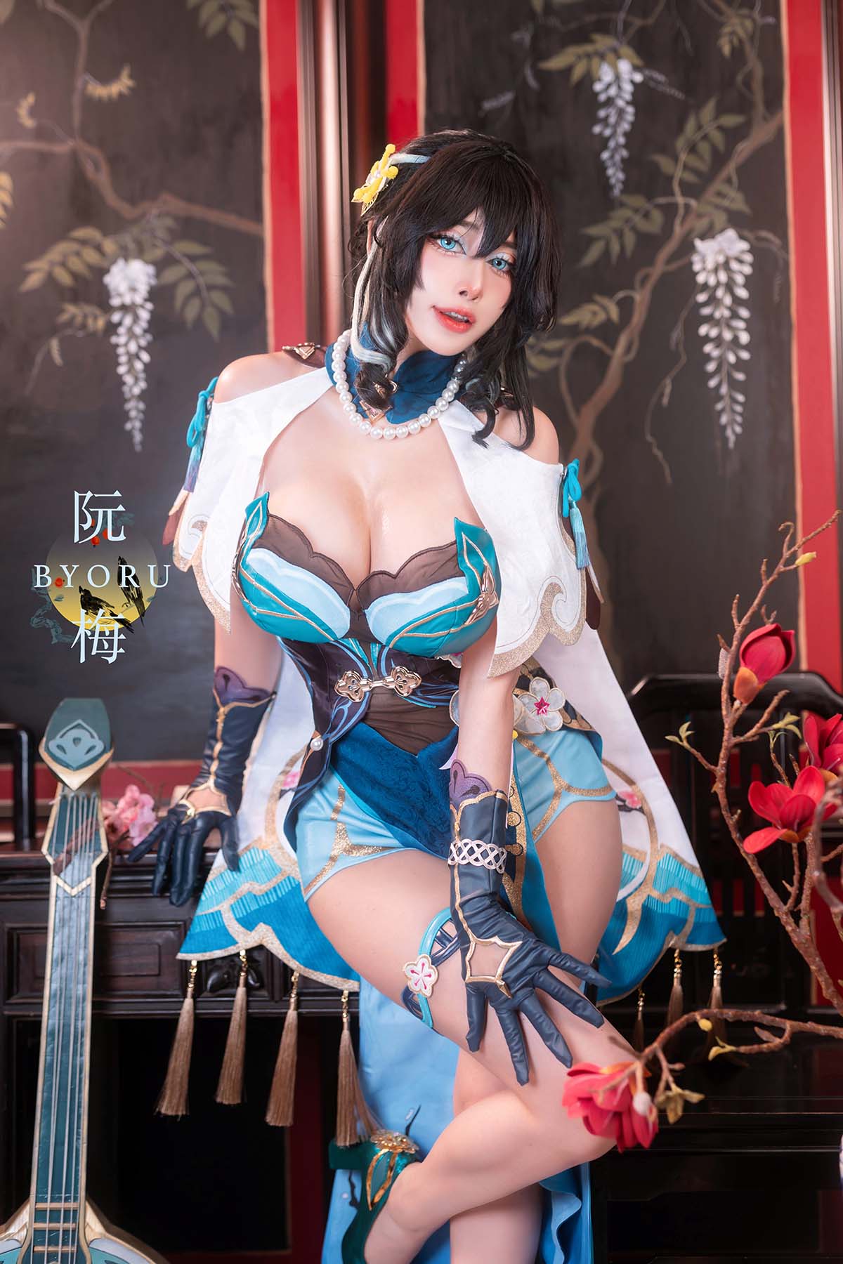 日本性感萝莉Byoru – Ruan Mei & Honkai Star Rail Cosplay-第1张