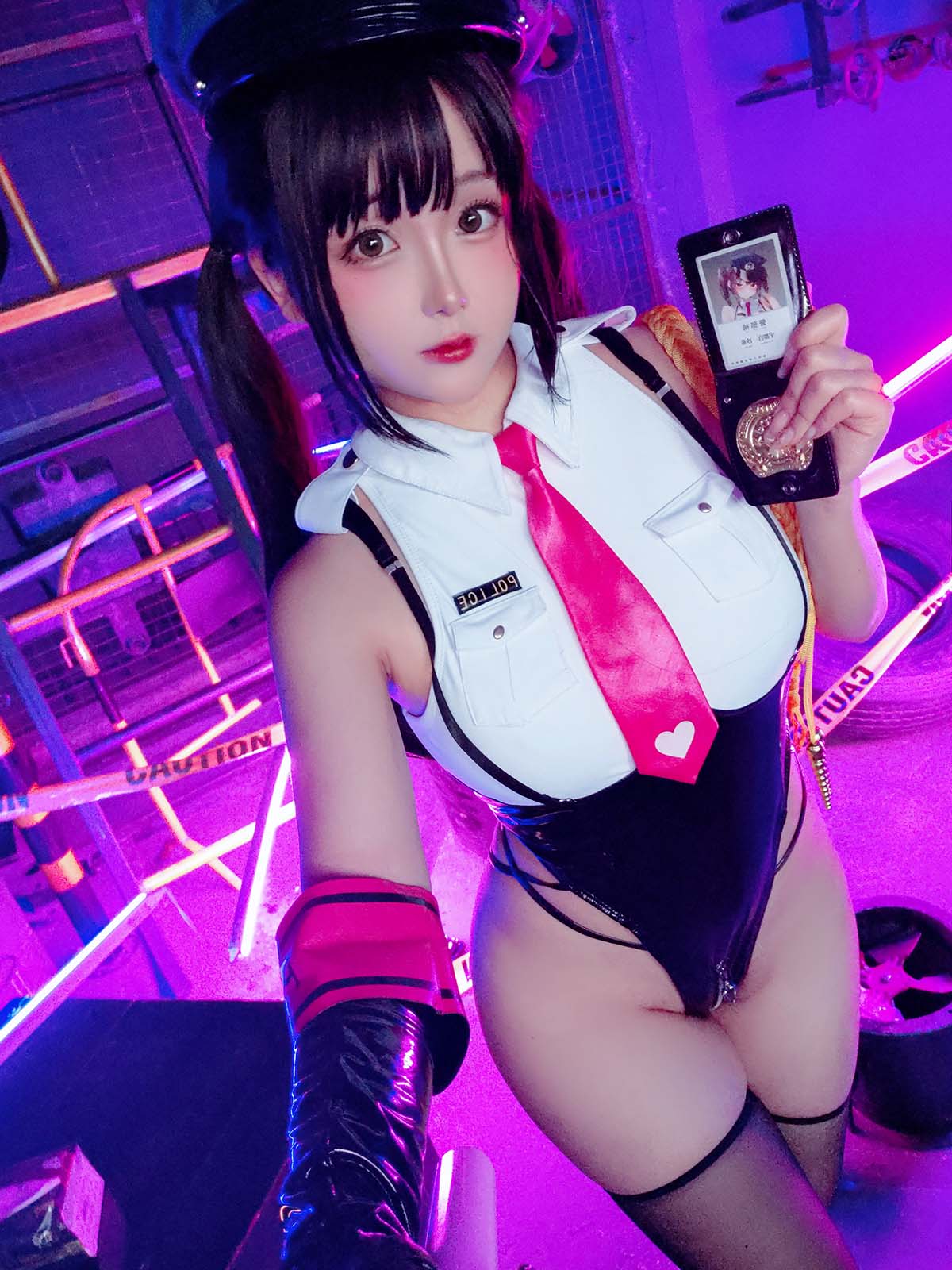 日奈娇 – 实习女警 Cosplay-第1张