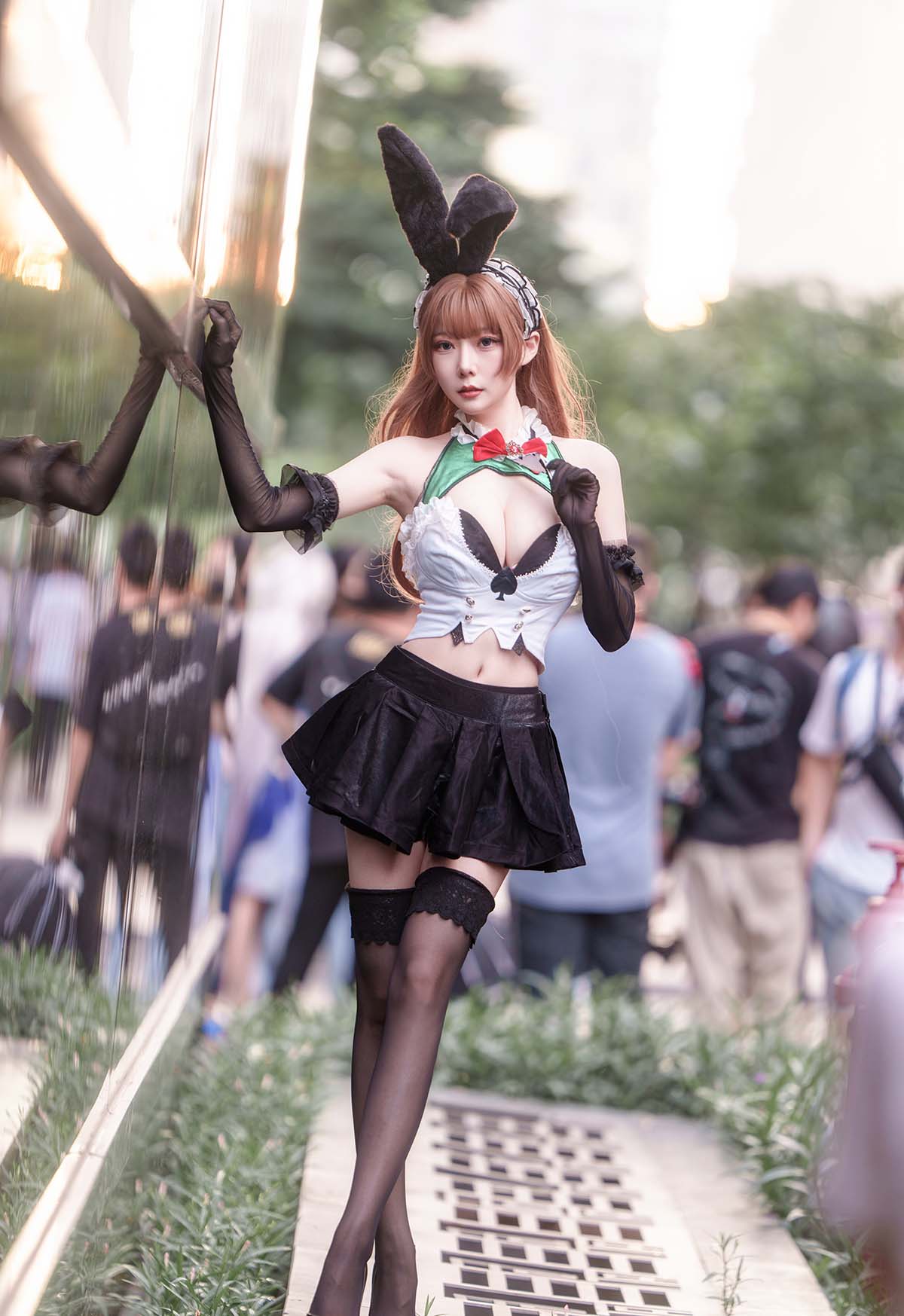 香草喵露露 – 碧蓝航线 莫妮卡 Cosplay-第1张