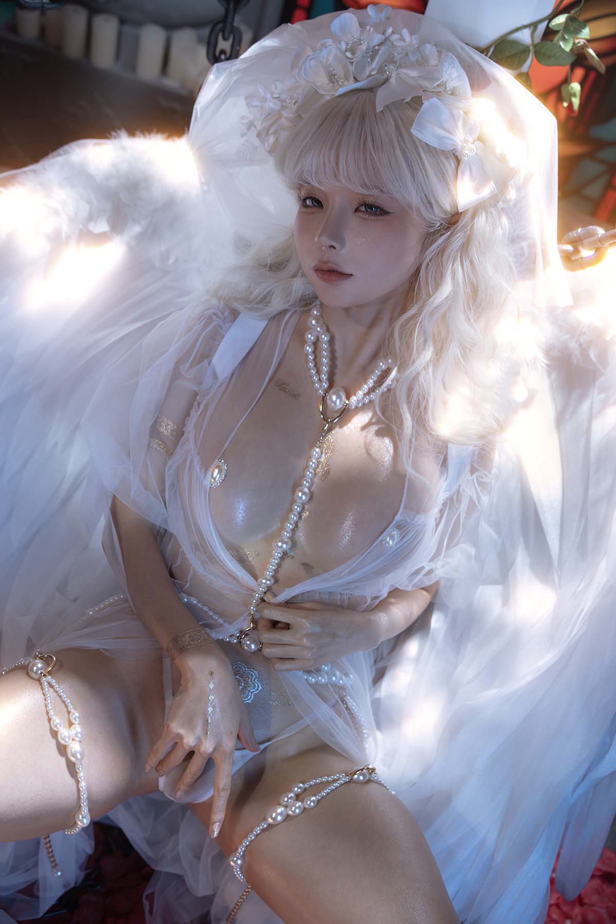 蠢沫沫 – 坠天使 Cosplay-第1张