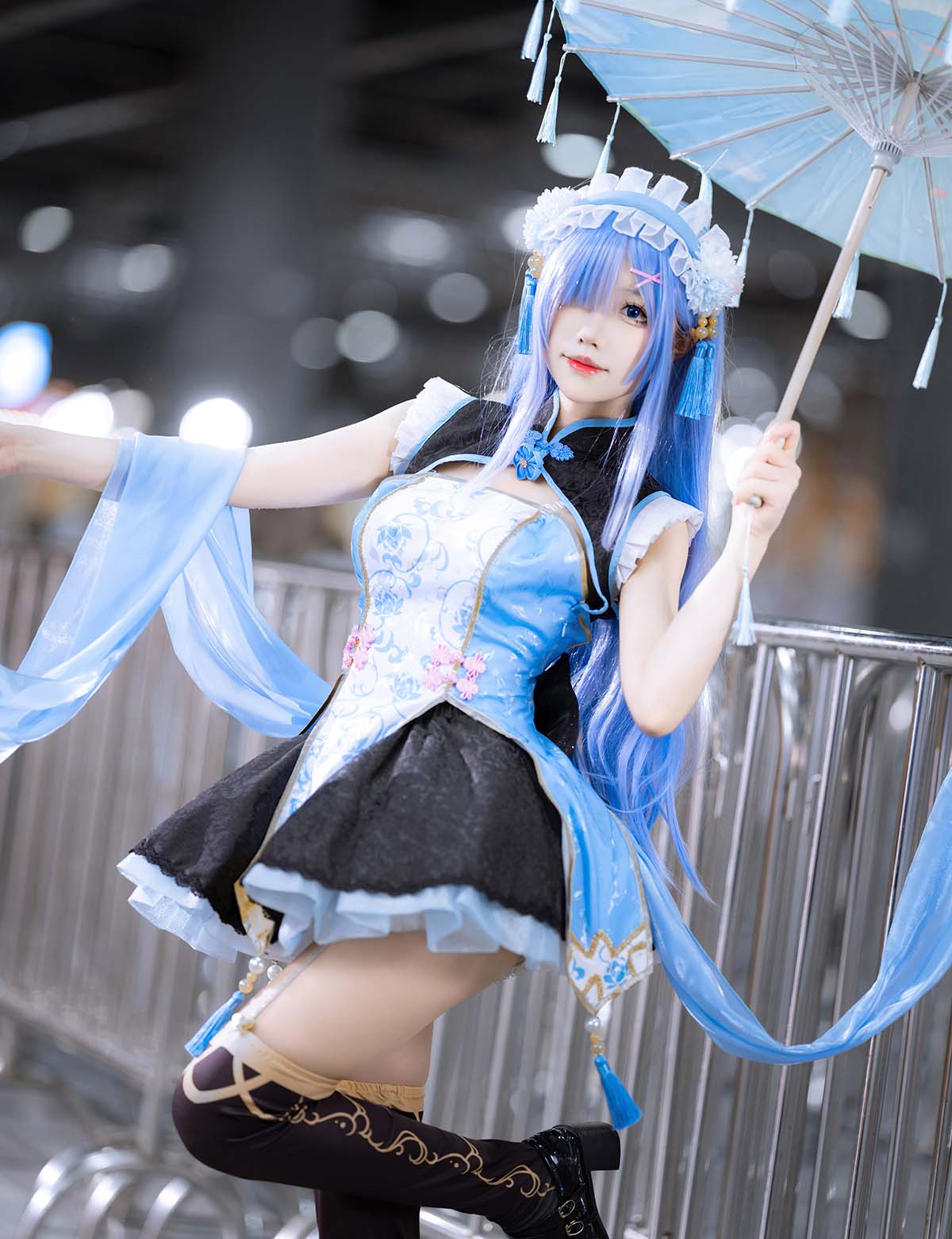猫君君MaoJun – 蕾姆 Cosplay-第1张