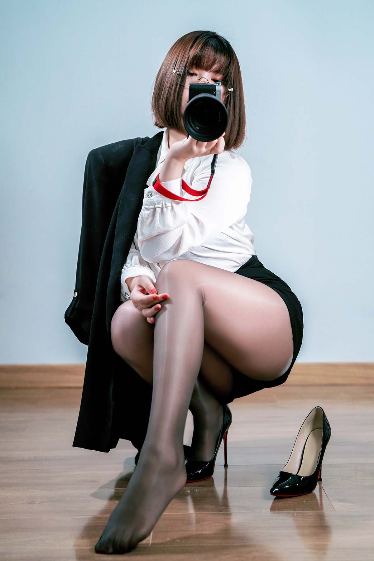 半半子 – OL自撮 Cosplay-第1张