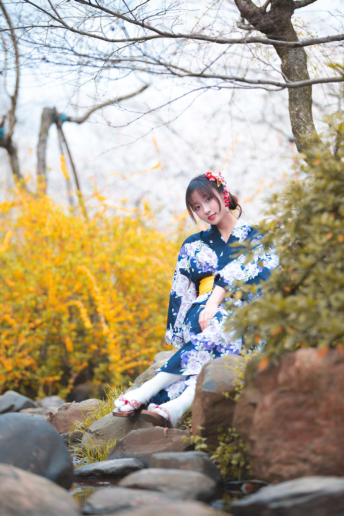 Luisa_零纱 – 樱园浴衣 Cosplay-第1张