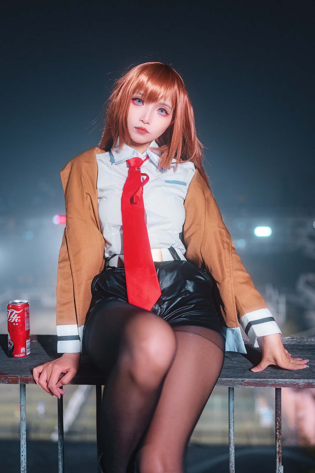 凰儿 – 命运石之门助手Makise Kurisu Cosplay-第1张