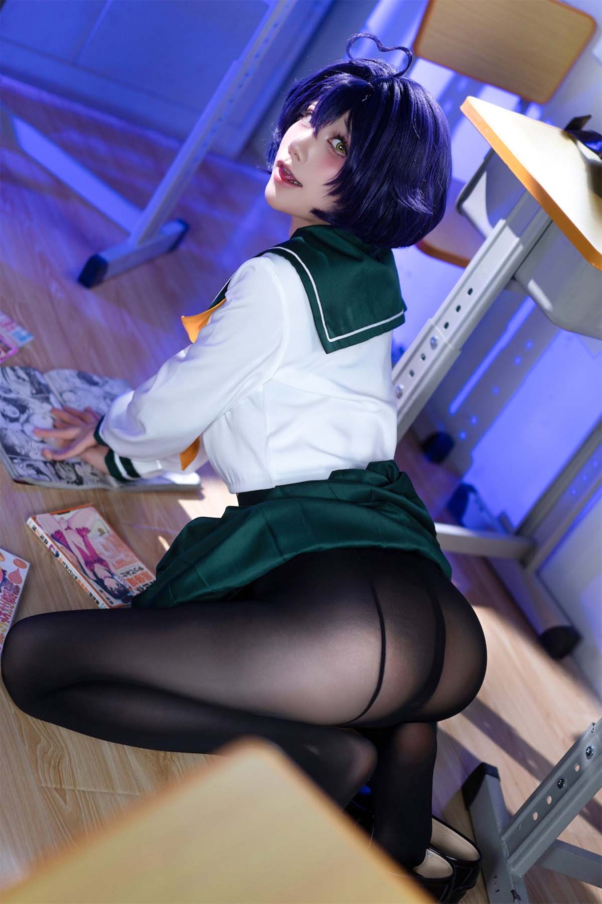 水淼aqua – 魔法少女にあこがれて Cosplay-第1张