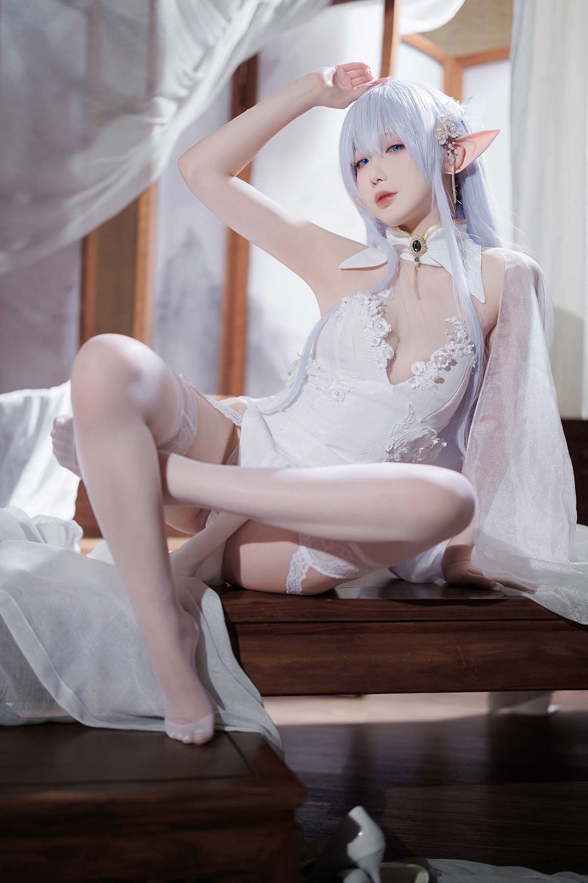 封疆疆v – 阿尔比恩旗袍 Cosplay-第1张