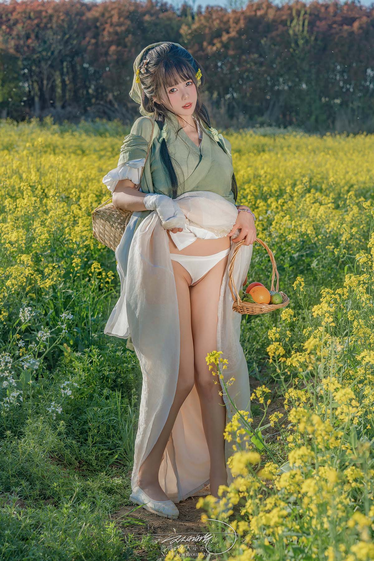 咬一口兔娘 – 田耕记 Cosplay-第1张