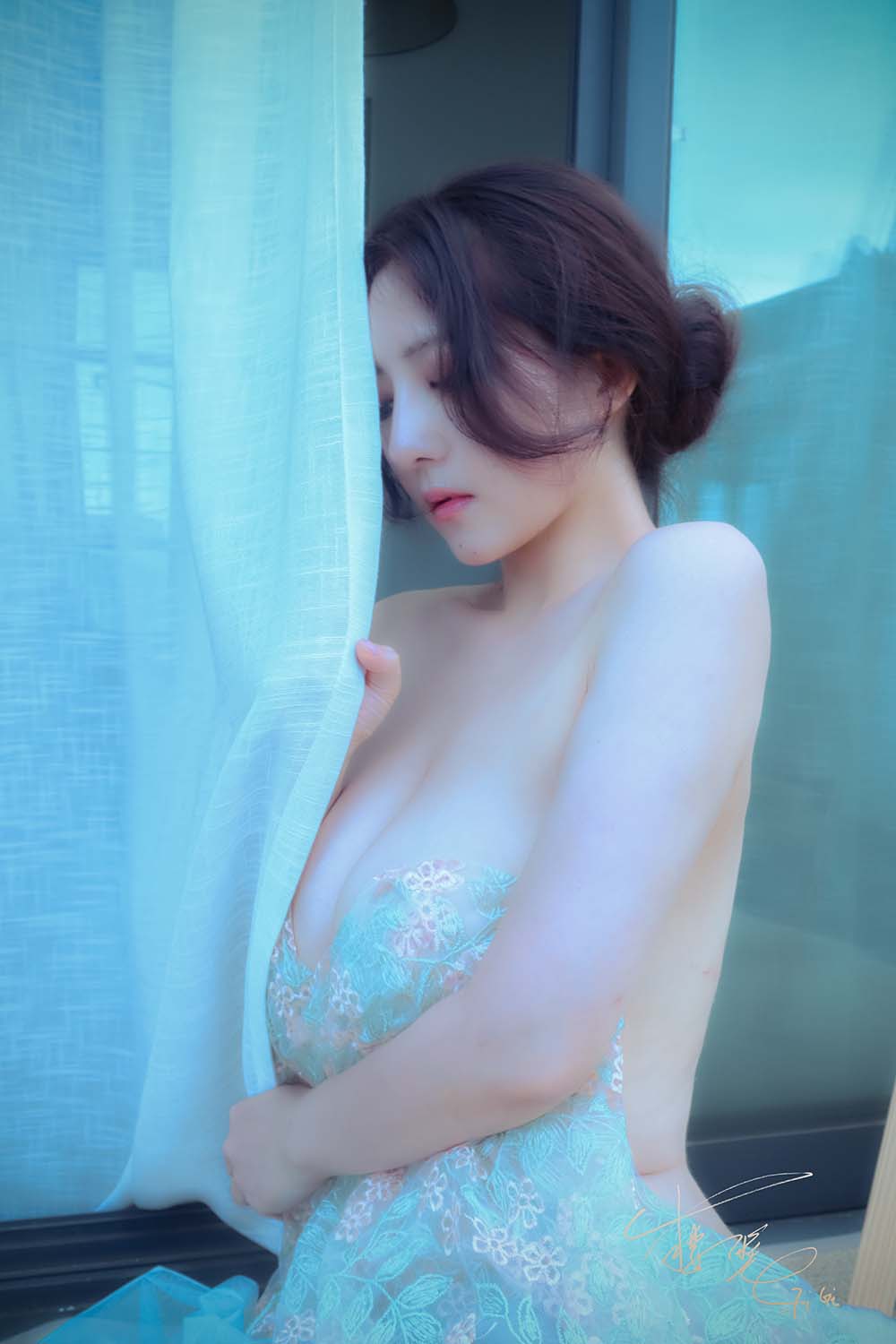 樱晚gigi – 蓝色梦幻 Cosplay-第2张