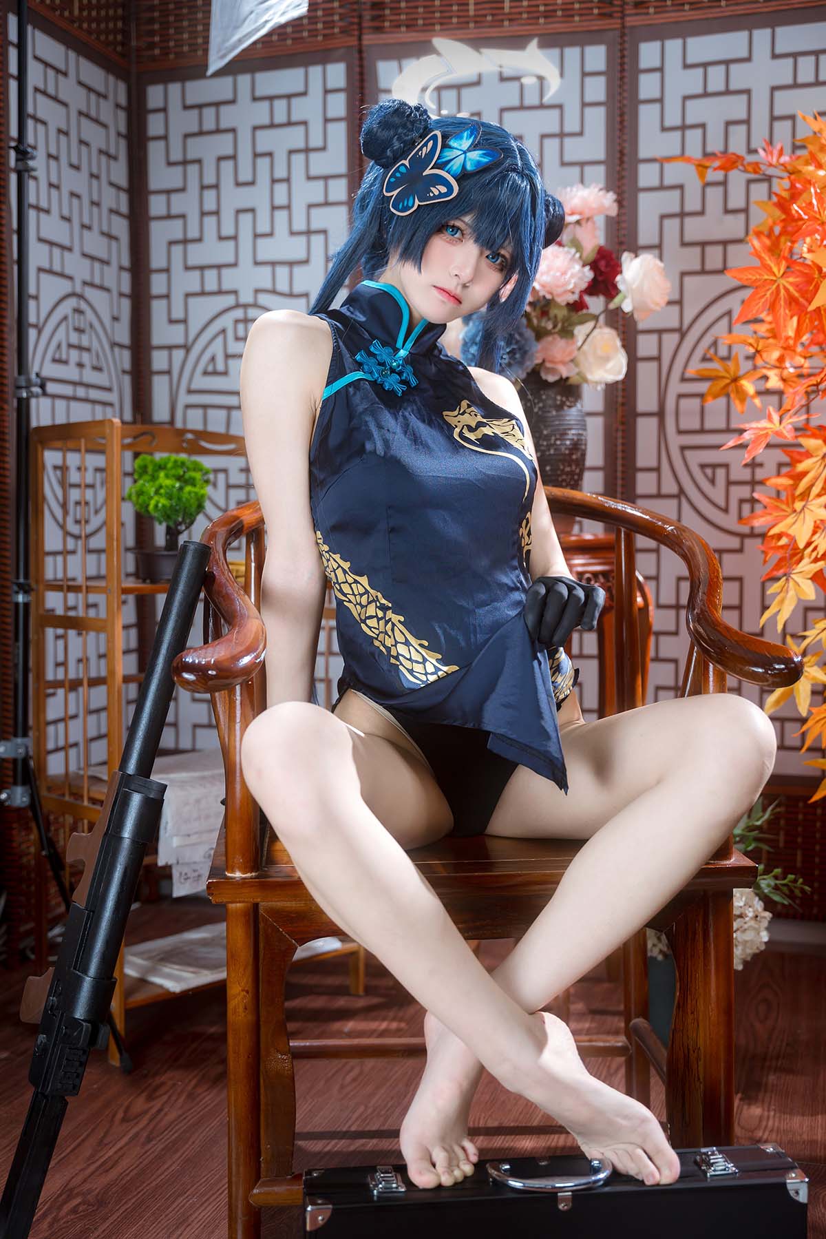 九柒喵 – 碧蓝档案 妃咲 Cosplay-第1张