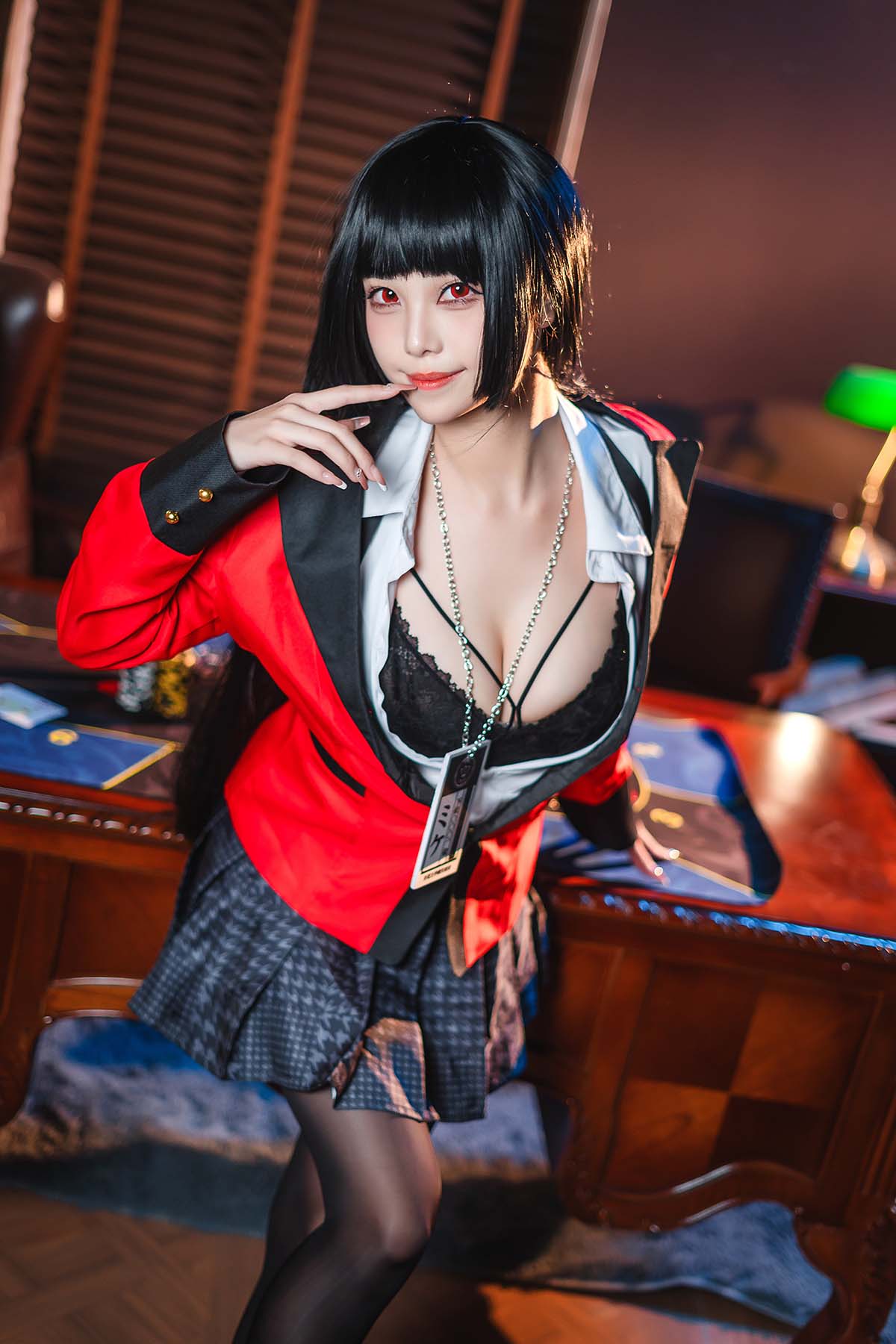 蜜汁猫裘 – 蛇喰梦子 Cosplay-第1张